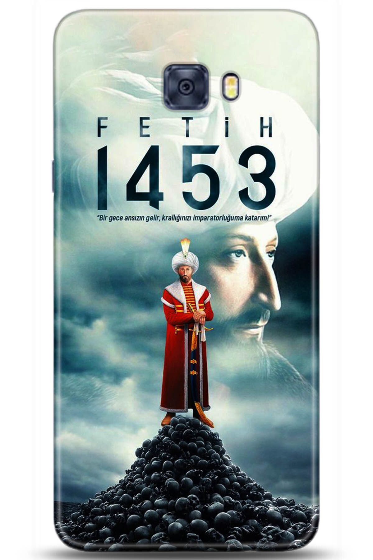 Noprin Samsung Galaxy C9 Pro Kılıf HD Baskılı Kılıf - Happiness Series 5219