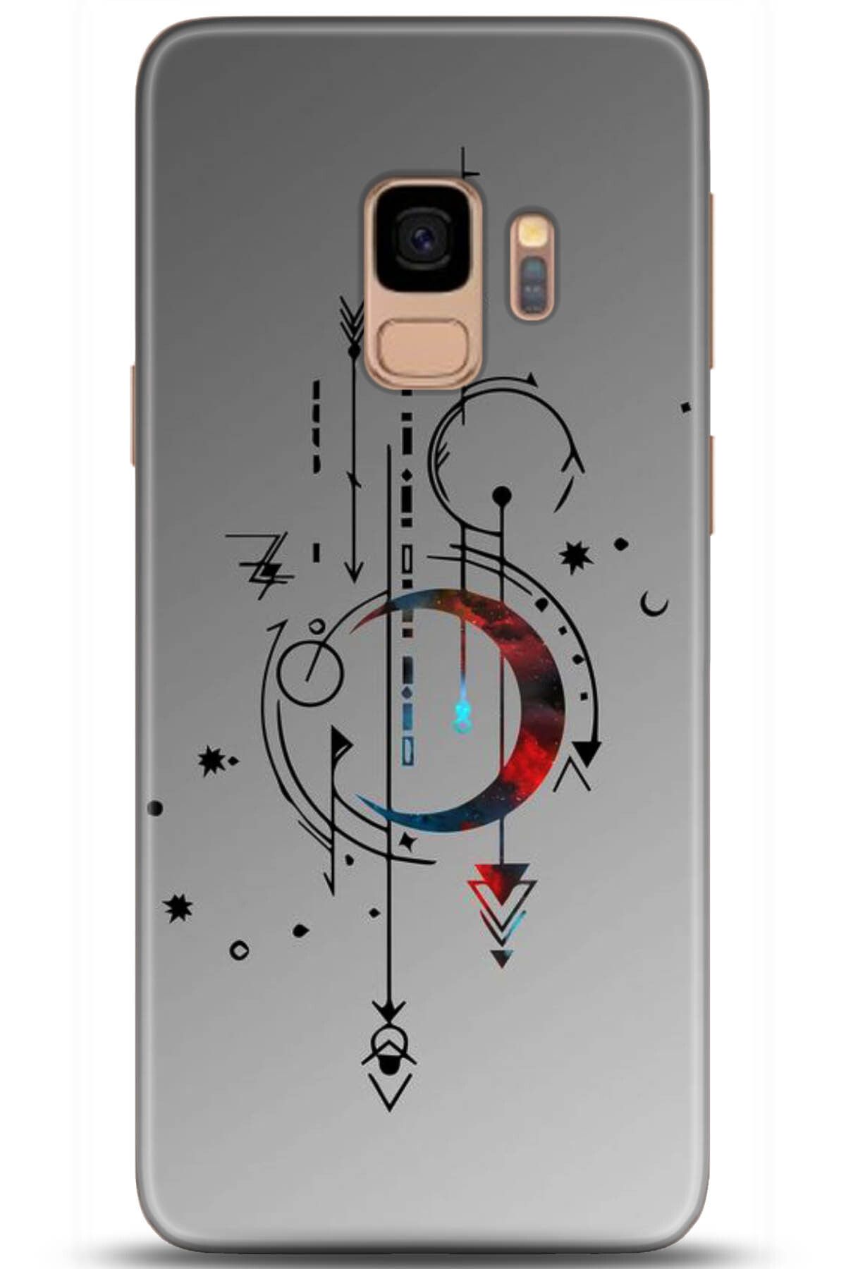 Noprin Samsung Galaxy S9 Kılıf HD Baskılı Kılıf - Happiness Series 5182