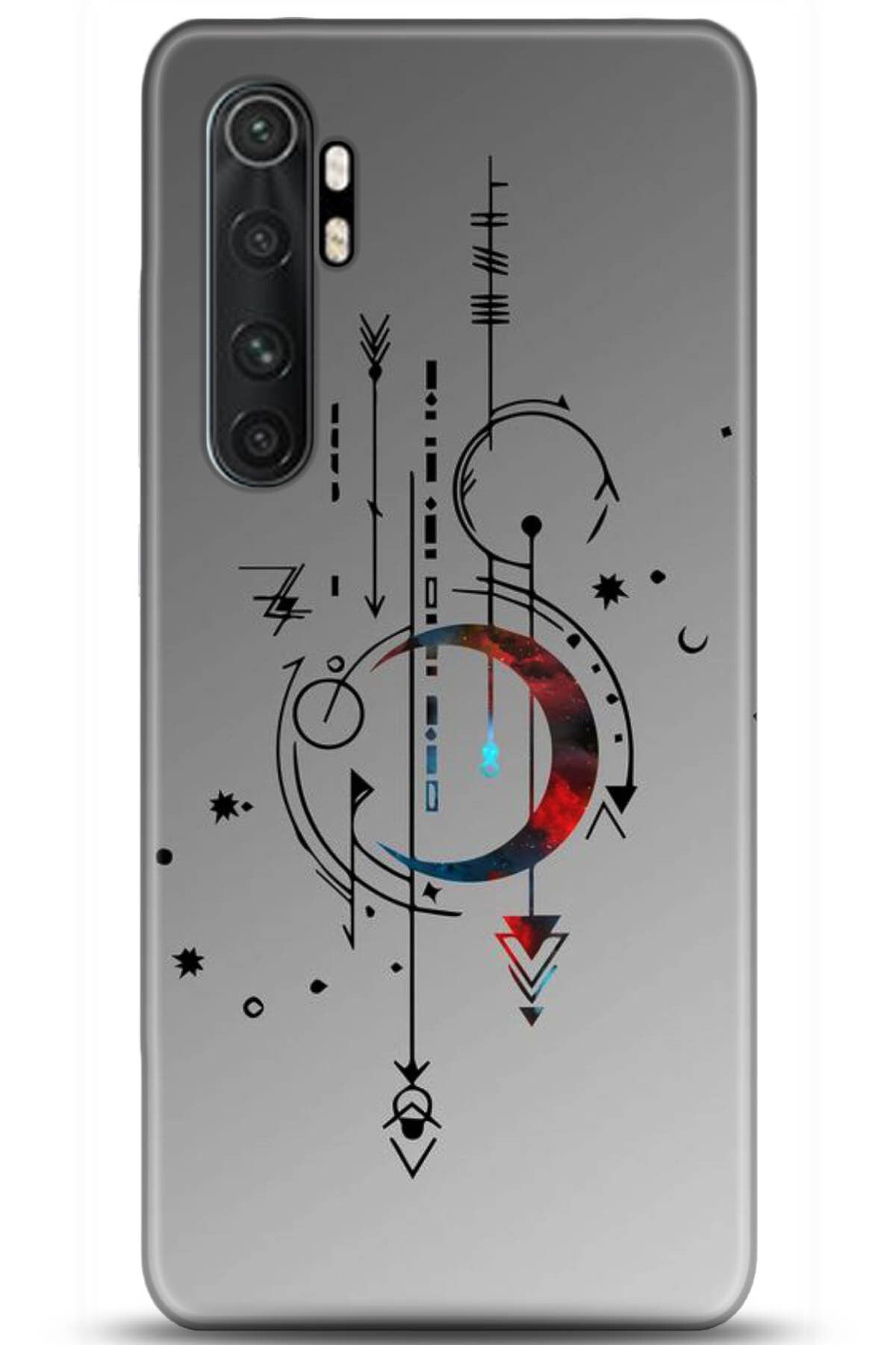 Noprin Xiaomi Mi Note 10 Lite Kılıf HD Baskılı Kılıf - Happiness Series 5182