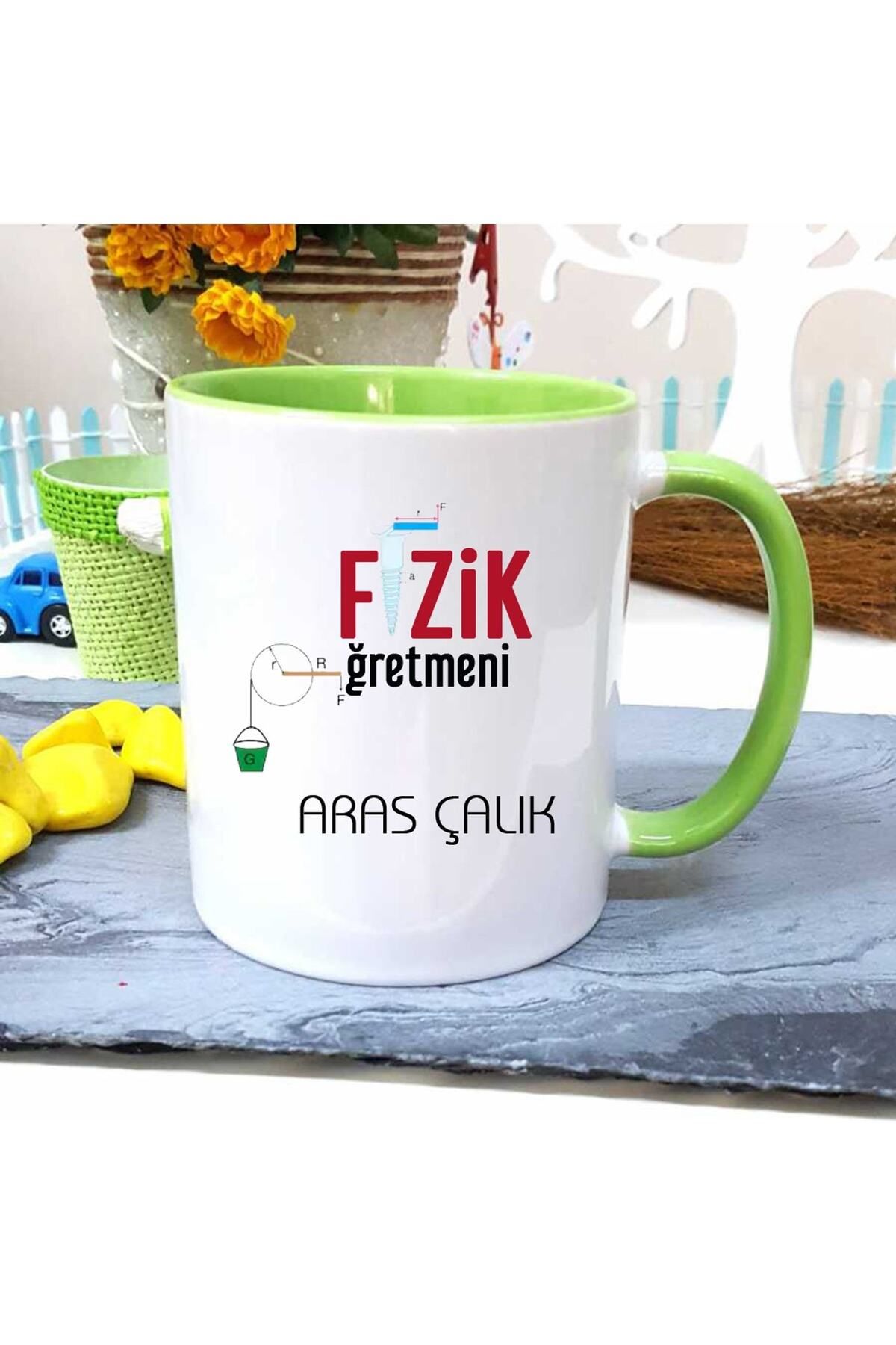 feifei Fizik Öğretmenine Özel Öğretmenler Günü Hediyesi Kişiye Özel Kupa Bardak