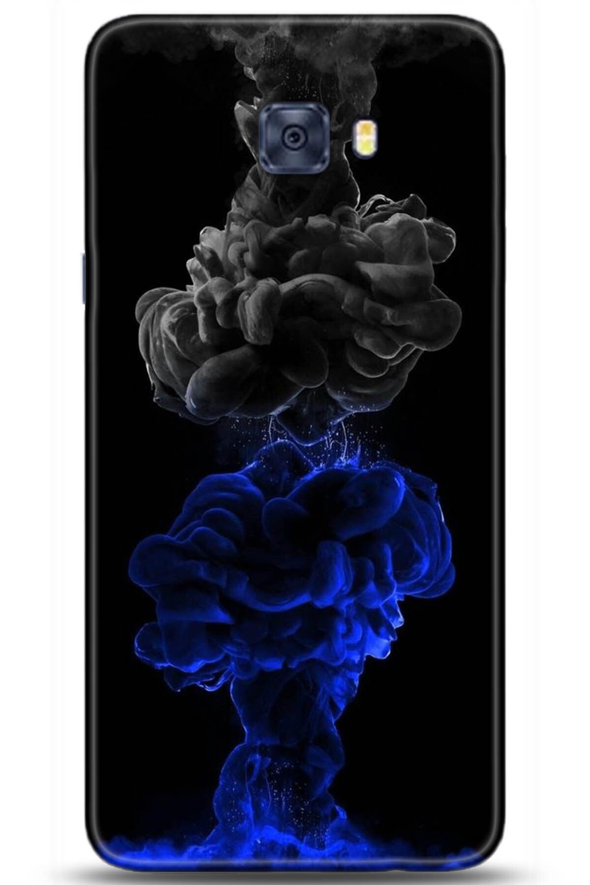 Noprin Samsung Galaxy C7 Pro Kılıf HD Baskılı Kılıf - Happiness Series 5240
