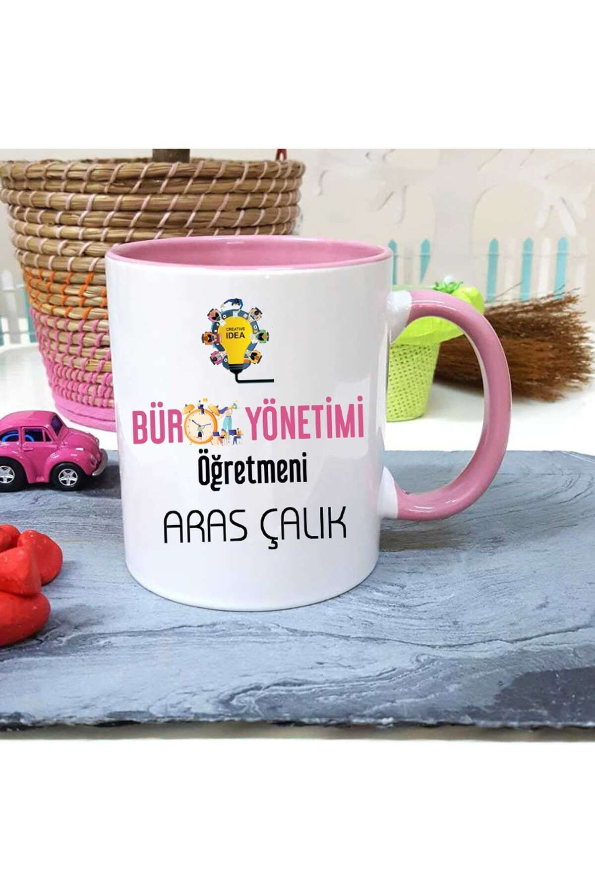 feifei Büro Yönetimi Öğretmenine Özel Öğretmenler Günü Hediyesi Kişiye Özel Kupa Bardak