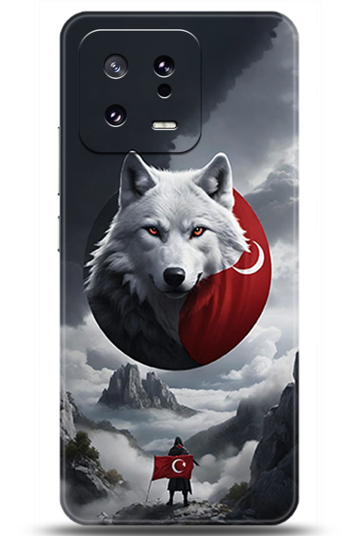 Noprin Xiaomi Mi 13 Kılıf HD Baskılı Kılıf - Happiness Series 5189