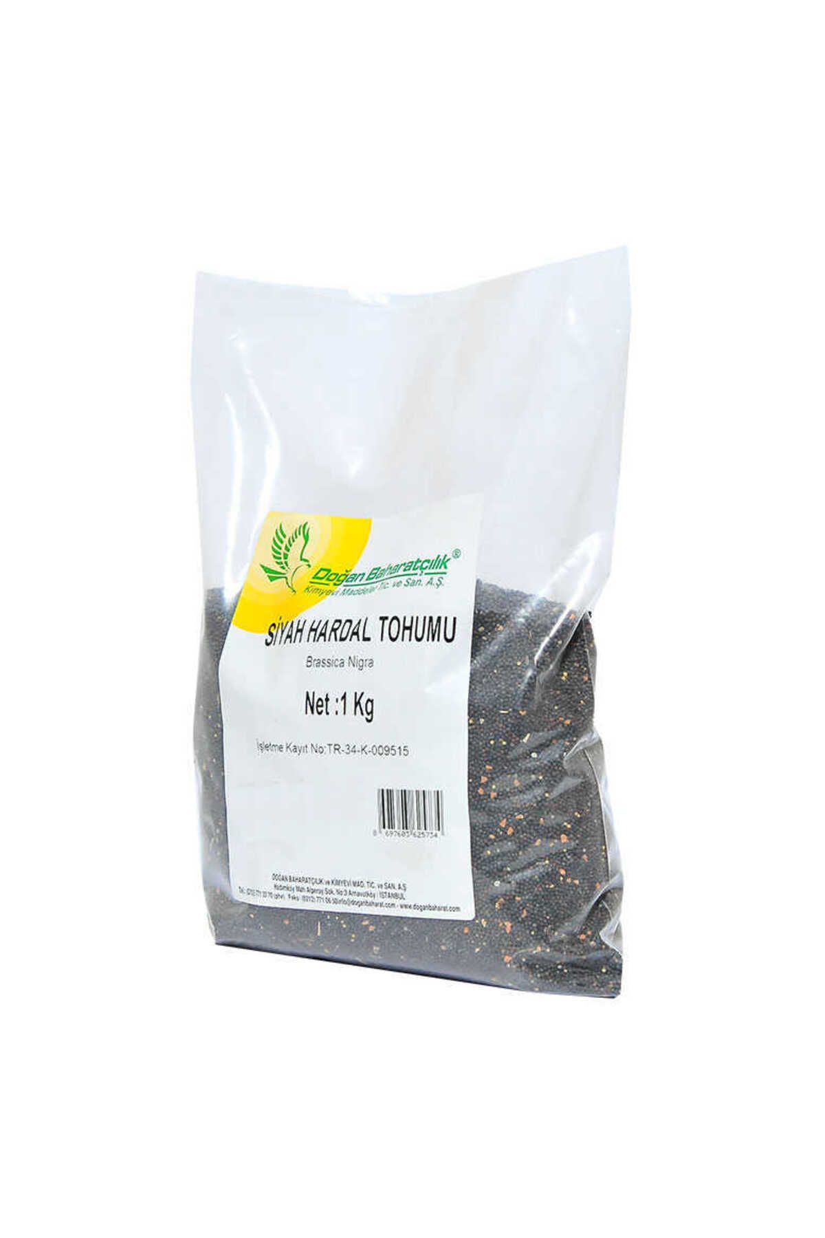OEM Hardal Tohumu Tane Doğal Siyah 1000 Gr Paket