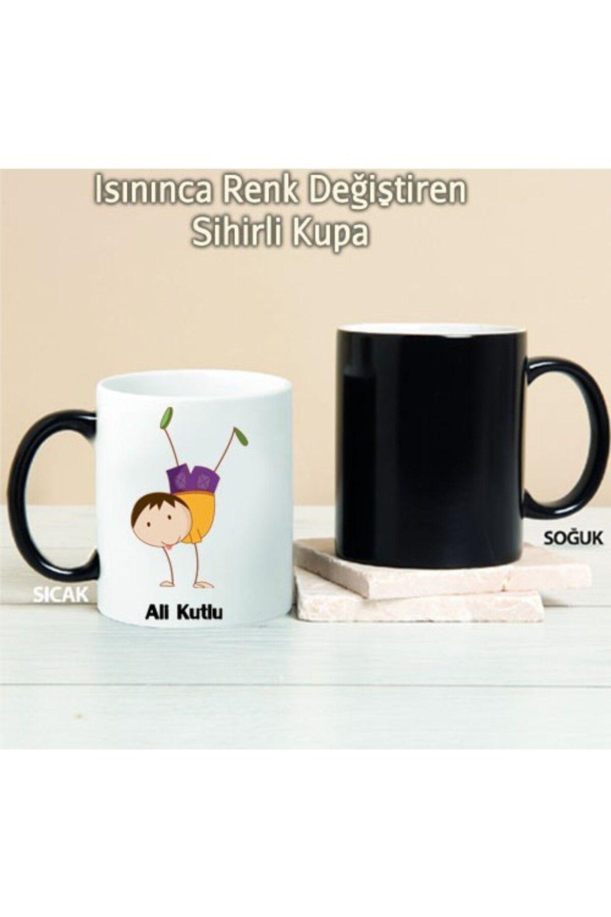 feifei Yaramaz Çocuk Kişiye Özel Sihirli Kupa Pi131