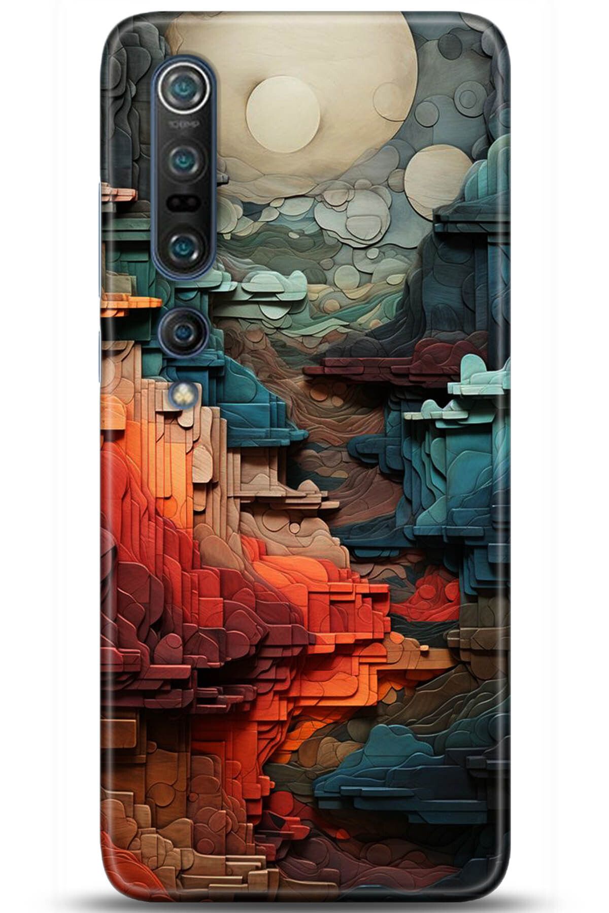 Noprin Xiaomi Mi 10 Pro Kılıf HD Baskılı Kılıf - Happiness Series 5218