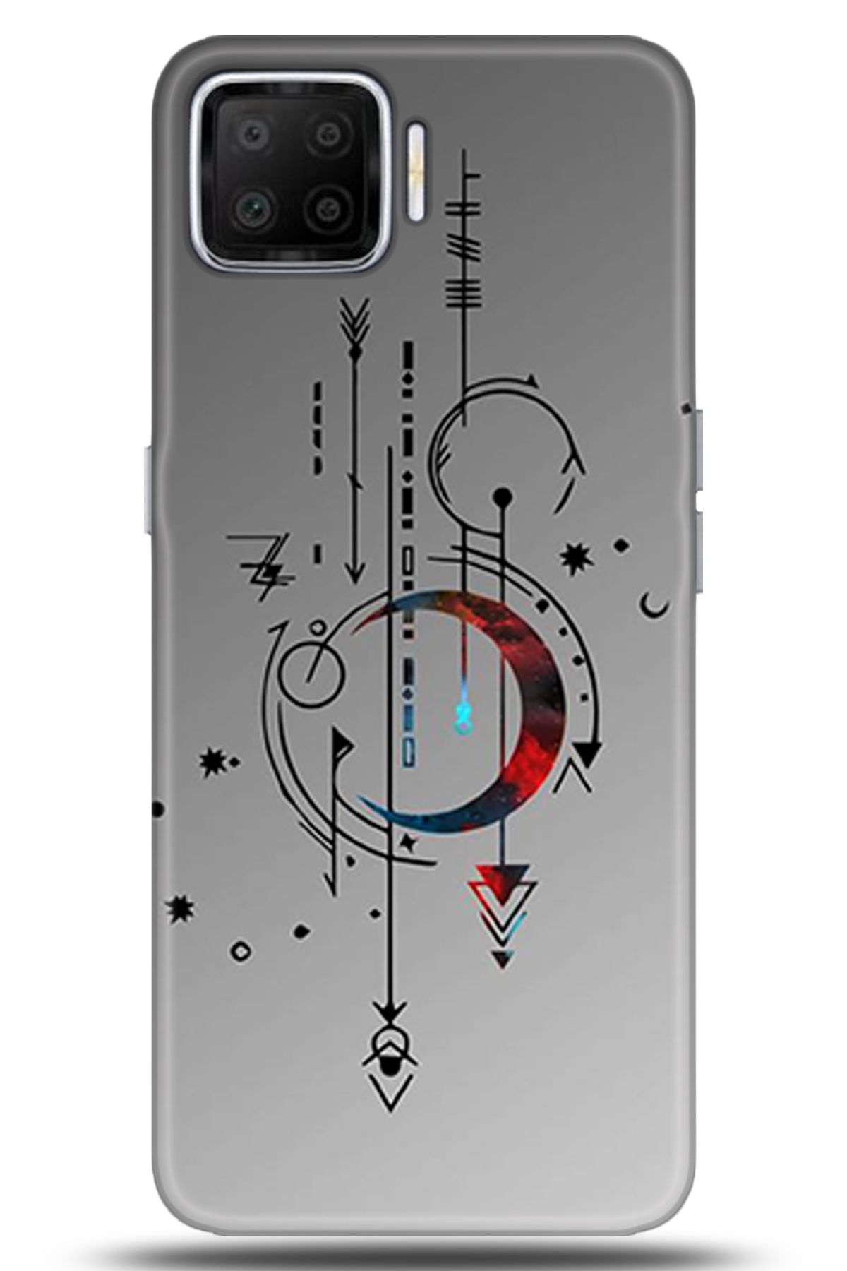 OPPO A73 Kılıf HD Baskılı Kılıf - Happiness Series 5182