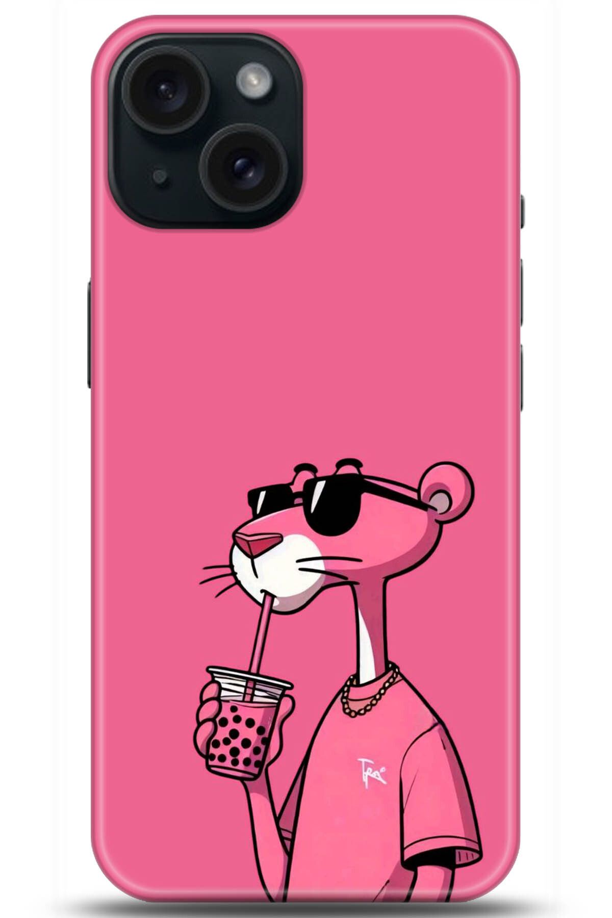 Noprin Apple iPhone 15 PLus Kılıf HD Baskılı Kılıf - Happiness Series 5197