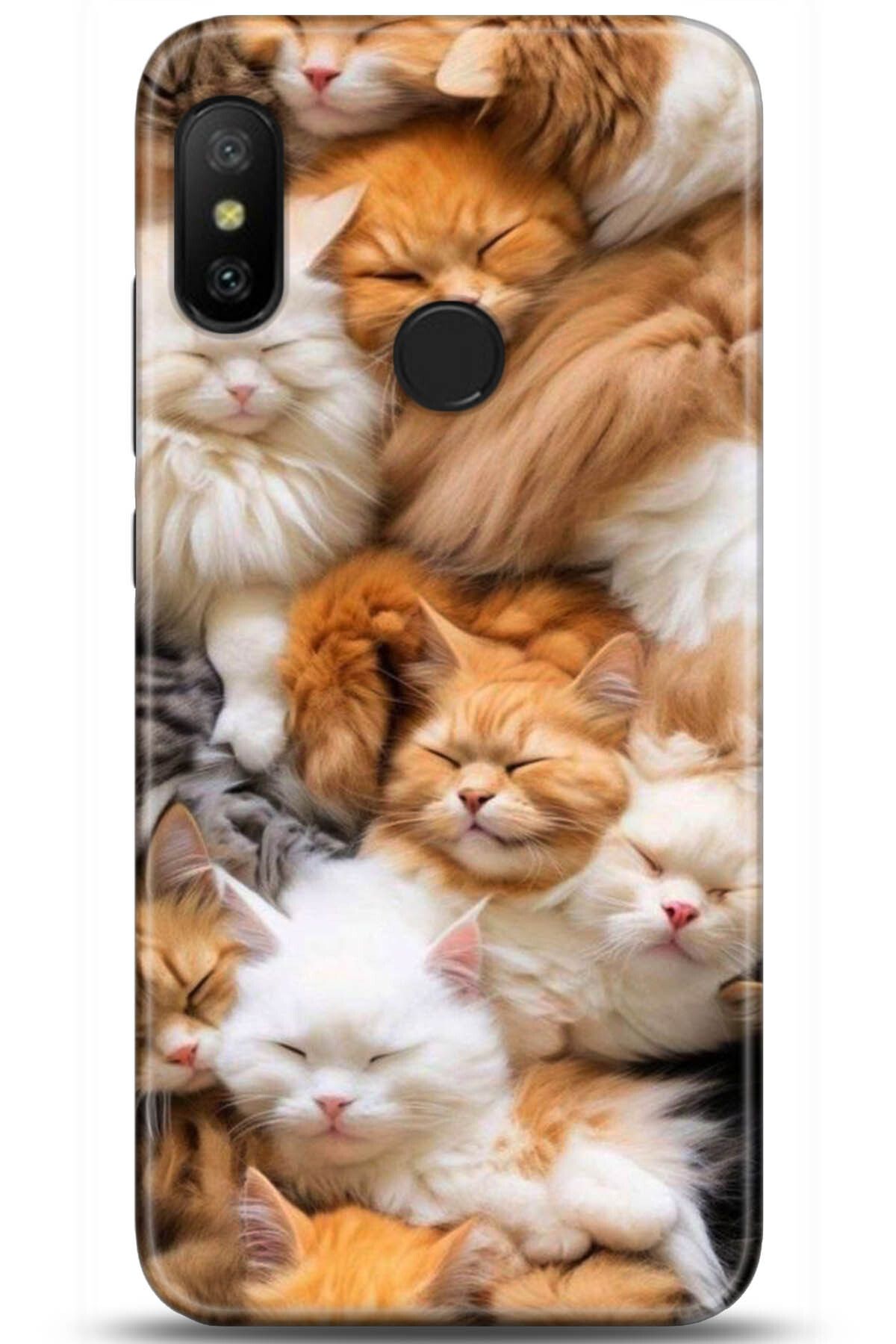 Noprin Xiaomi Mi A2 Lite Kılıf HD Baskılı Kılıf - Happiness Series 5234