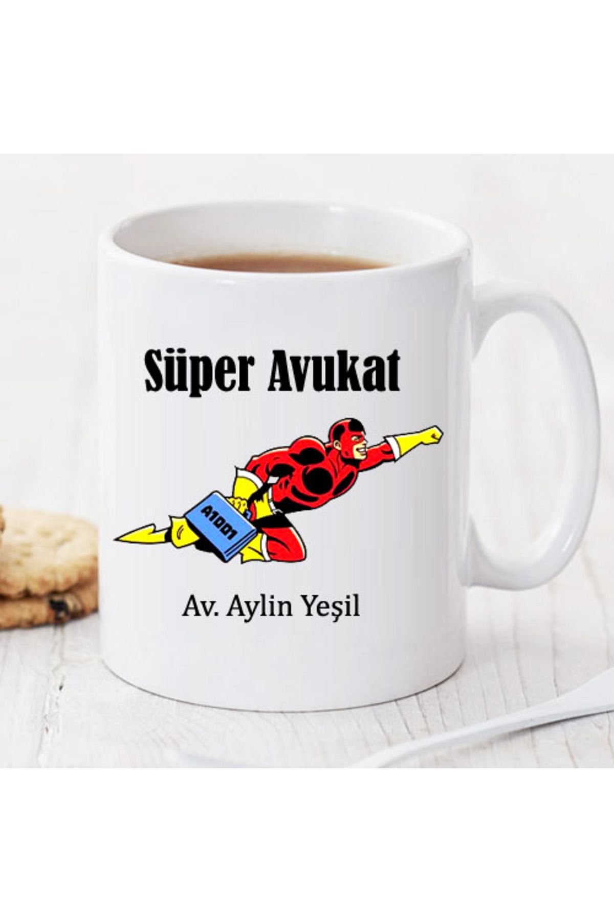 feifei Süper Avukat Kişiye Özel Kupa Pi100