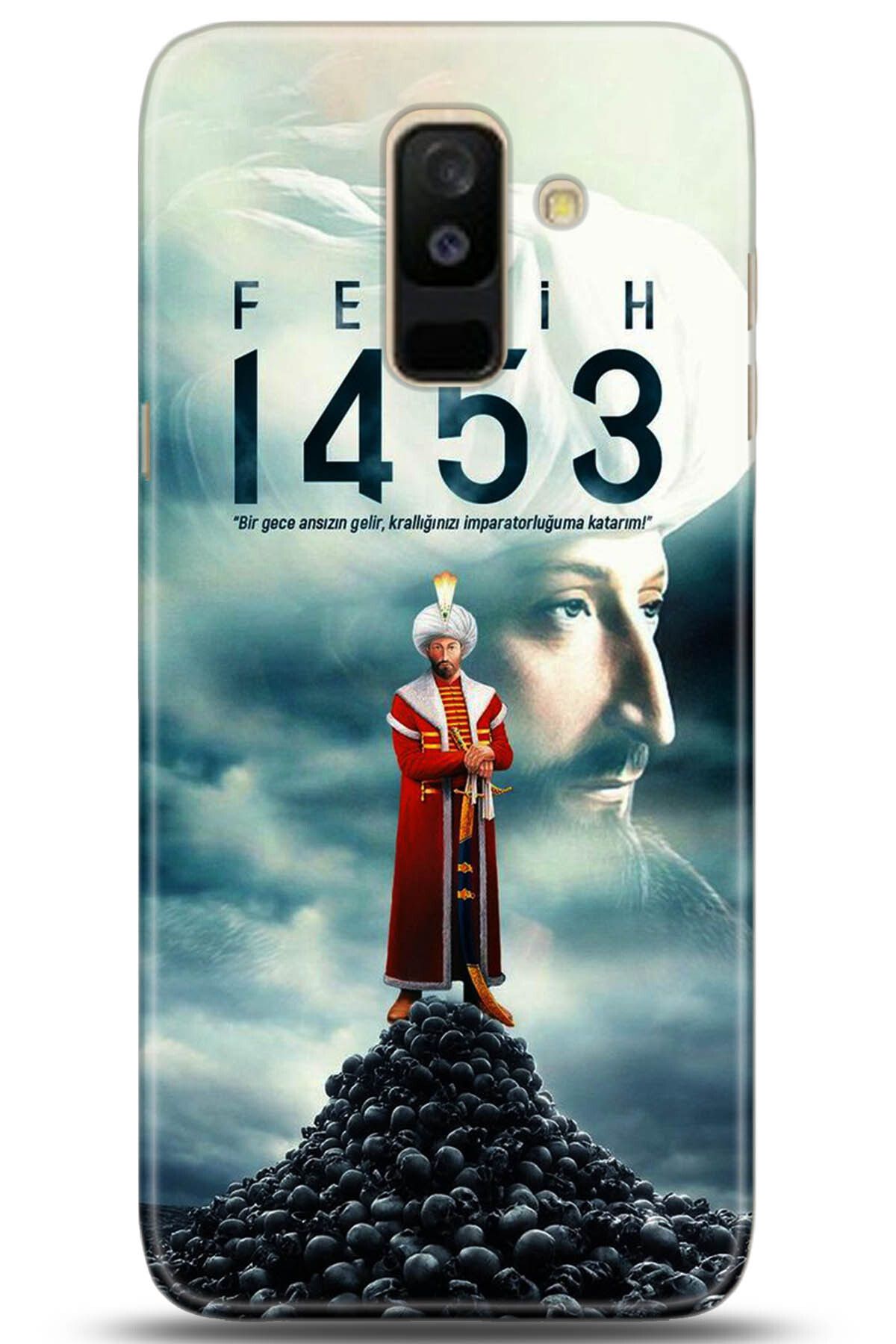 Noprin Samsung Galaxy A6 Plus Kılıf HD Baskılı Kılıf - Happiness Series 5219