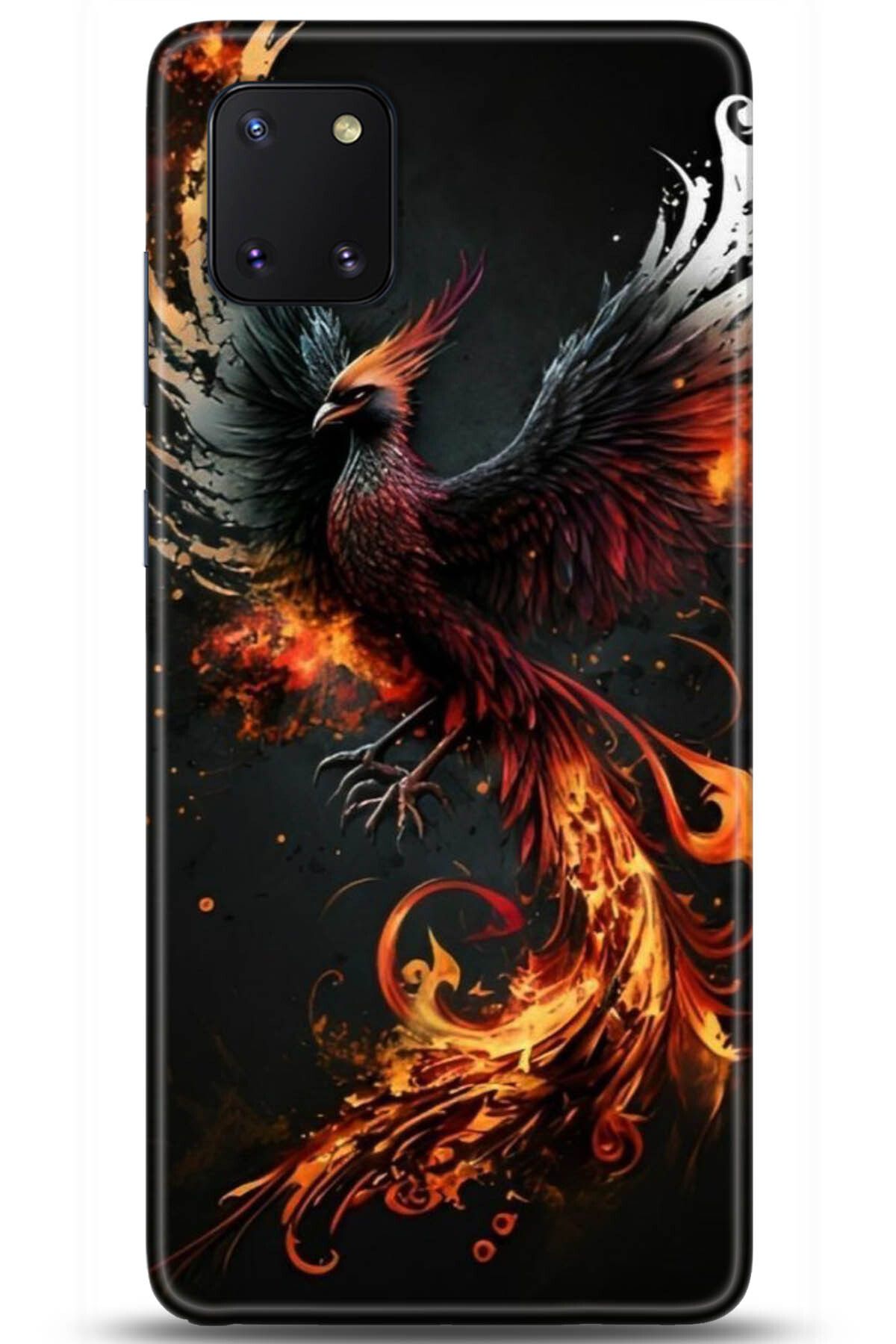Noprin Samsung Galaxy Note 10 Lite / A81 Kılıf HD Baskılı Kılıf - Happiness Series 5187