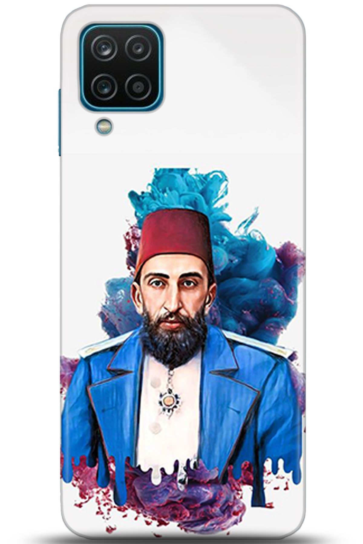 Noprin Samsung Galaxy A12 Kılıf HD Baskılı Kılıf - Happiness Series 5201