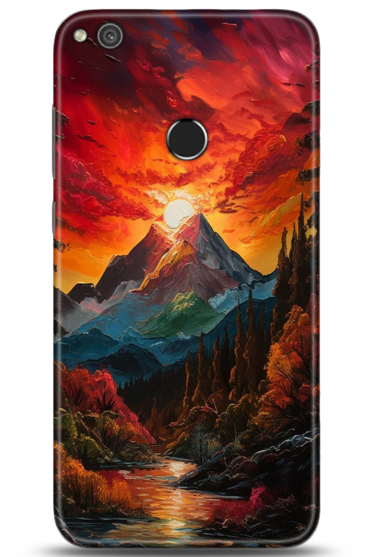 Noprin Huawei P9 Lite 2017 Kılıf HD Baskılı Kılıf - Happiness Series 5224