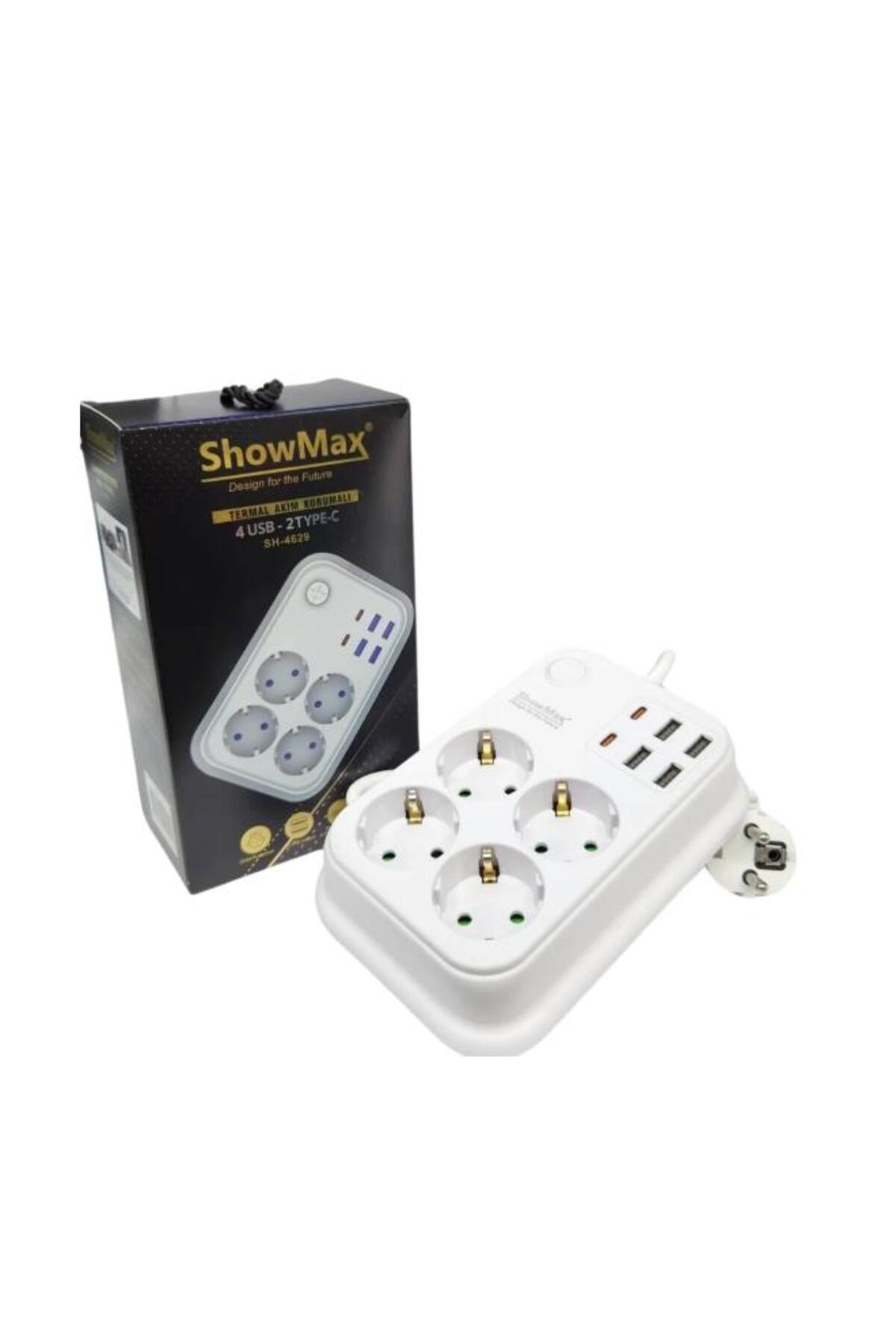 ShowMax TERMAL AKIM KORUMALI 4 USB 2 TYPE-C - Fiyatı, Yorumları