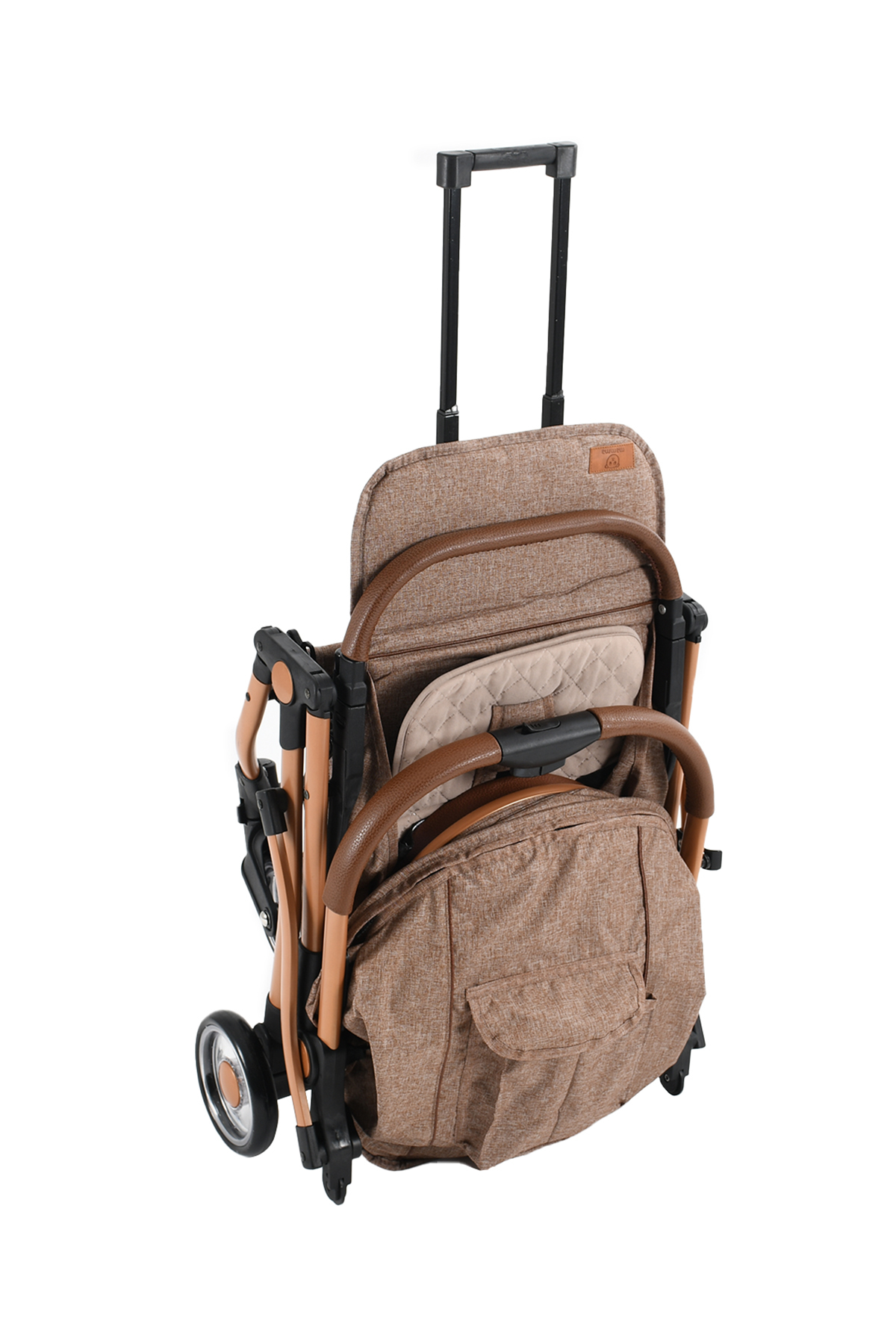 Mamma Flight Tek Elle Kolay Katlanabilen Kabin Boy Bebek Arabası fotoğrafı 7 (önizleme)