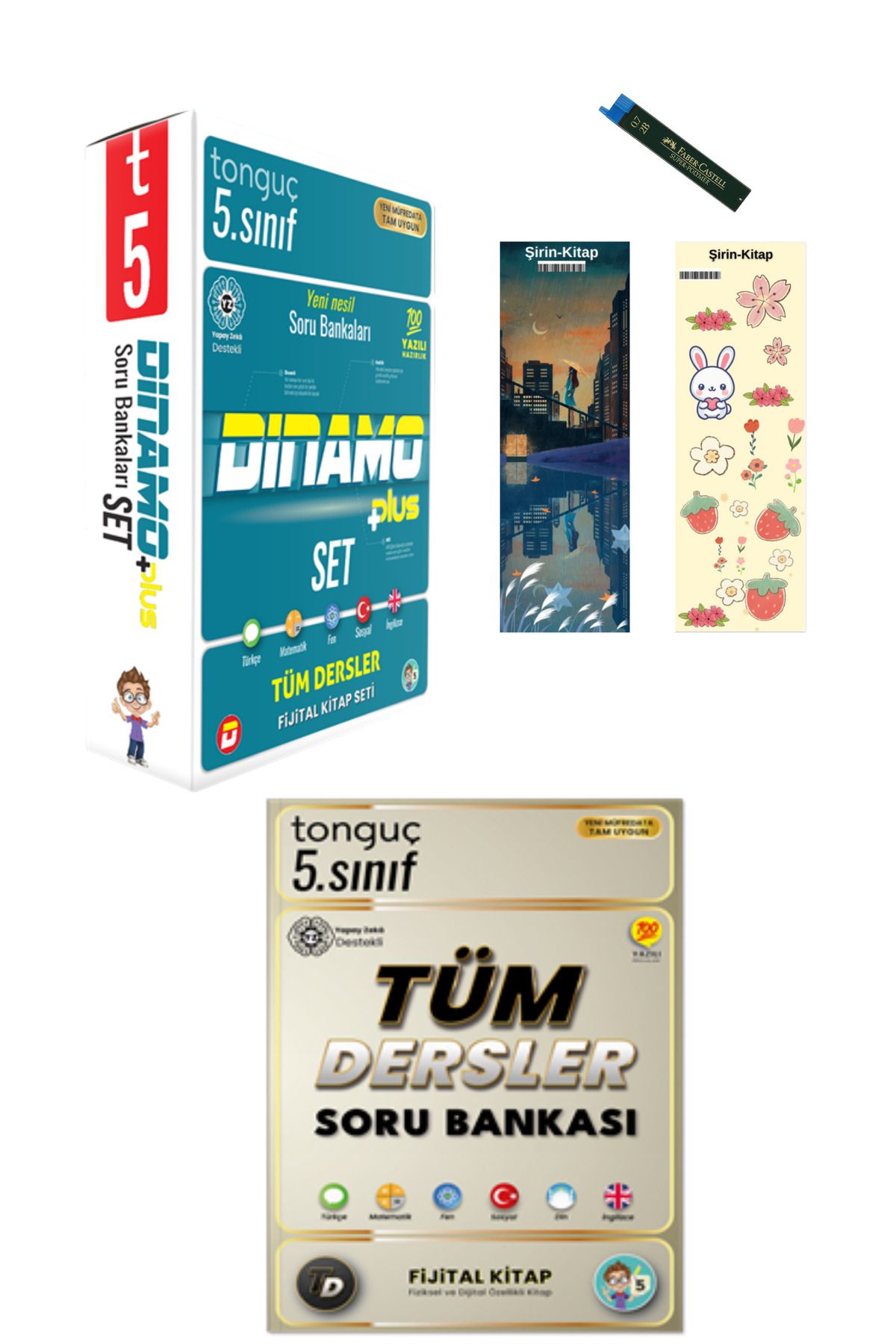 Tonguç Yayınları 5. SINIF DİNAMO TÜM DERSLER SORU BANKASI SET VE 5. SINIF TÜM DERSLER SORU BANKASI