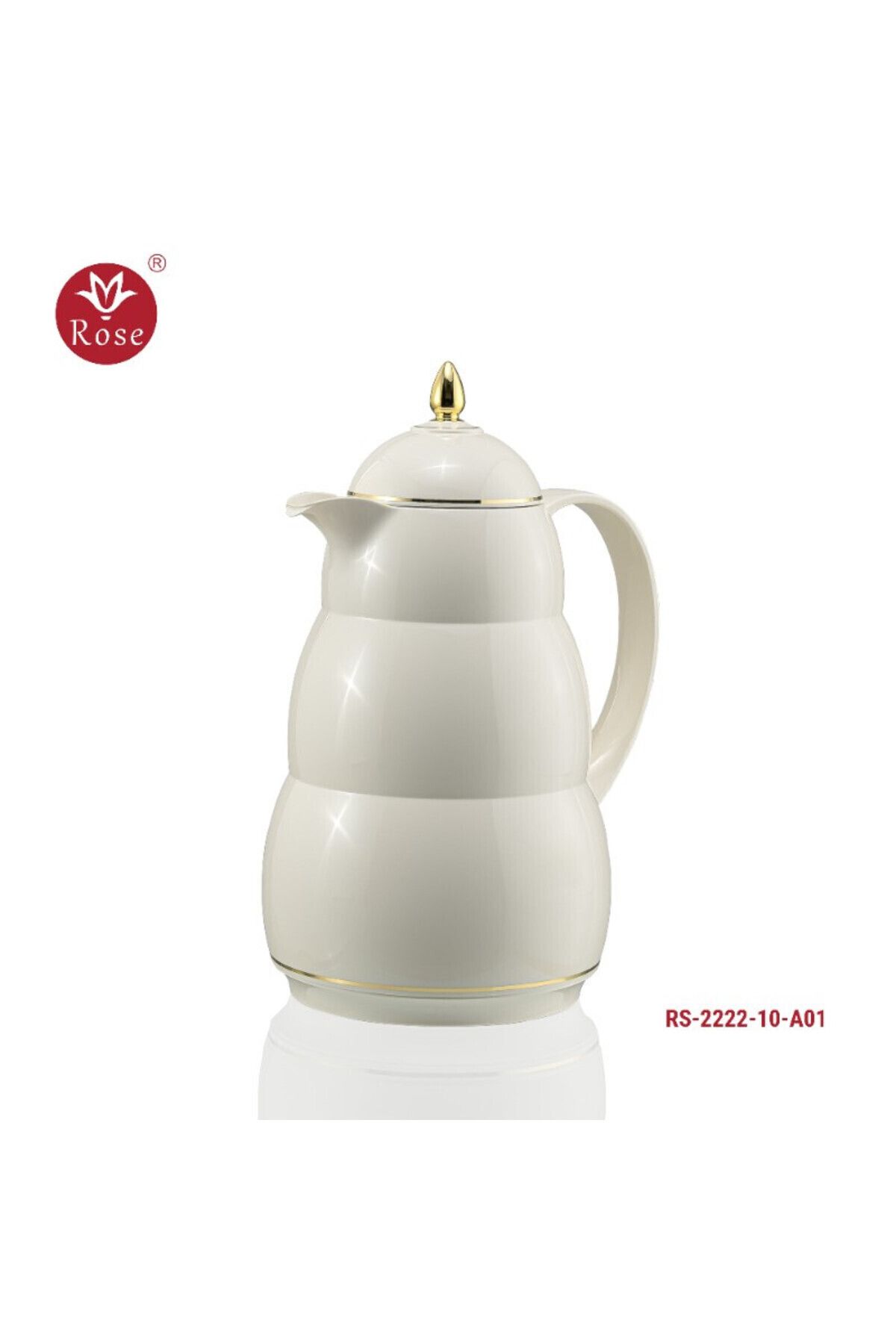 Rose-RS-2222-Tea and coffee thermos set consisting of 2 rose thermoses, 1 liter capacity 3
