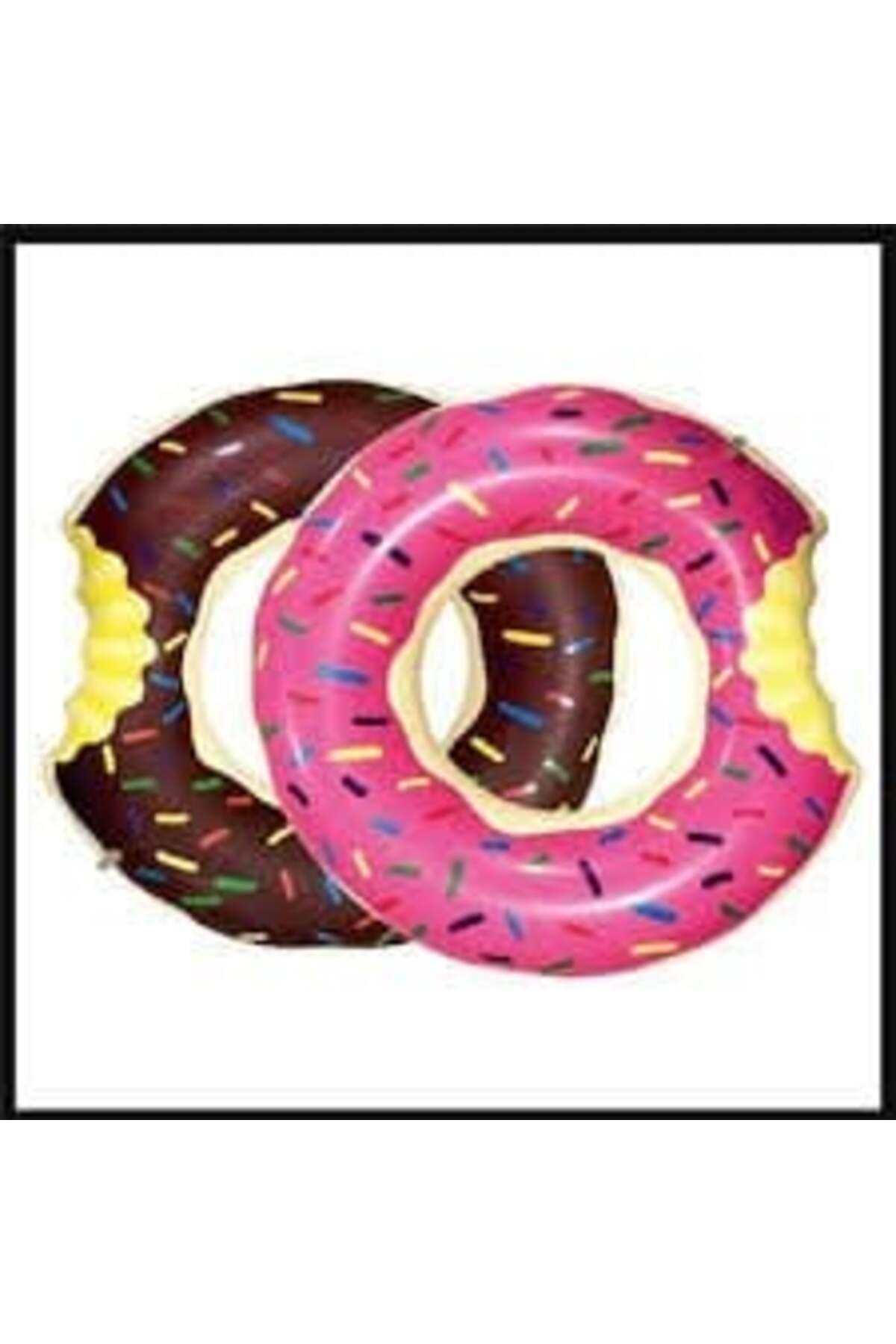 Easy Tedarik Bermuda 85 Cm Renkli Donut Simit - 6942