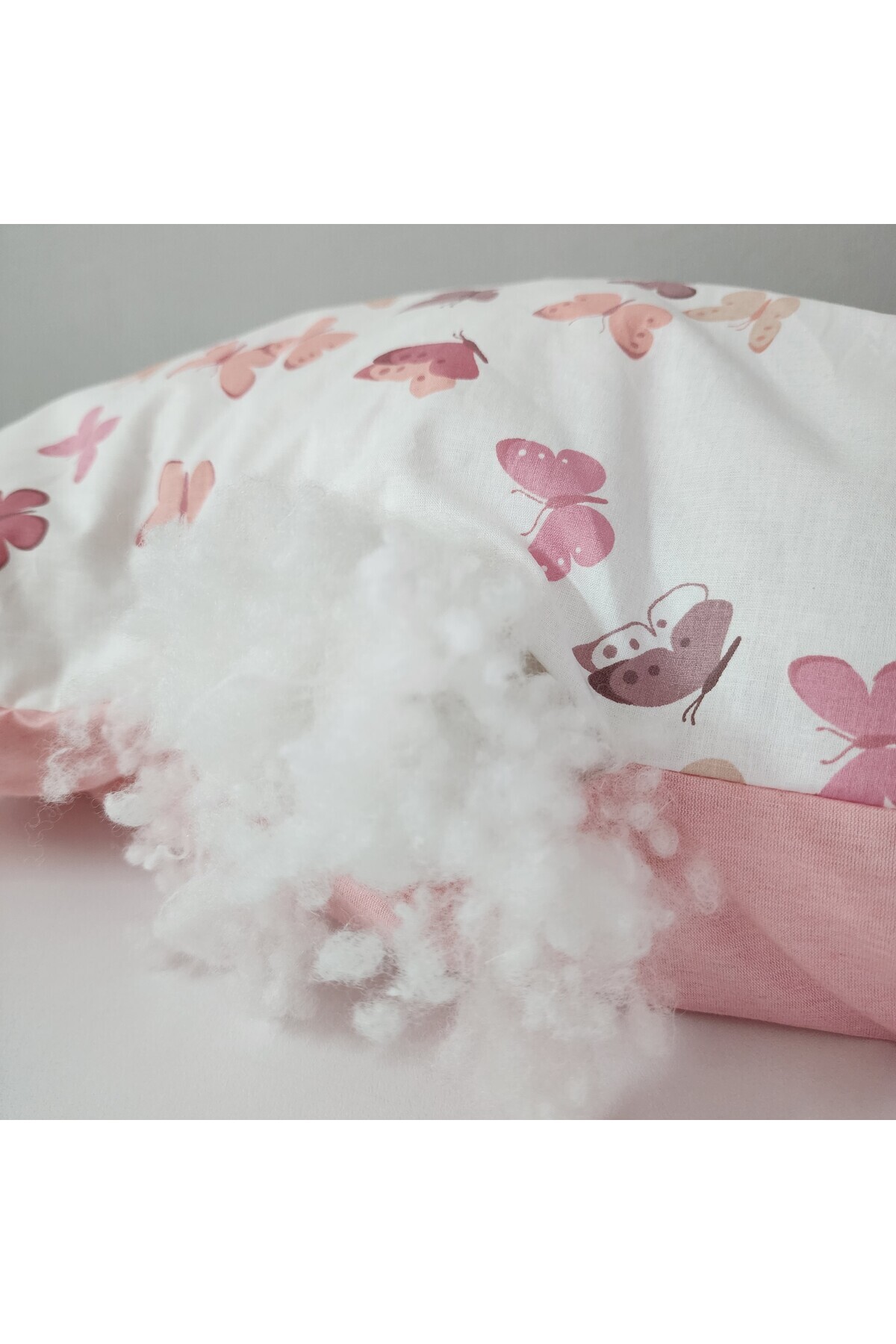 babynestdunyasi 60x120 Çift Yönlü Beşik Kenar Koruma 45cm Yükseklik fotoğrafı 2 (önizleme)