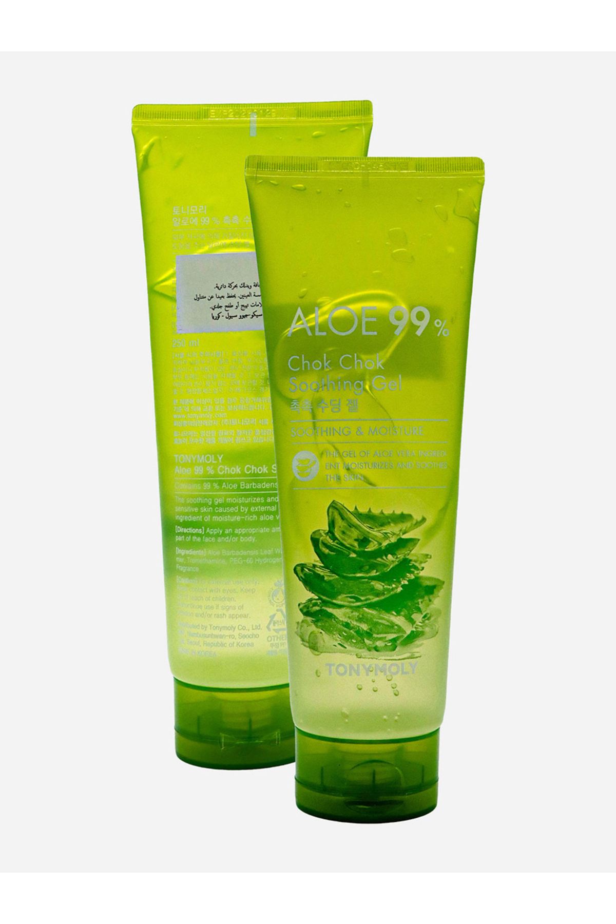 TONYMOLY-Aloe 99% Chok Chok Soothing Face Moistures Gel 2
