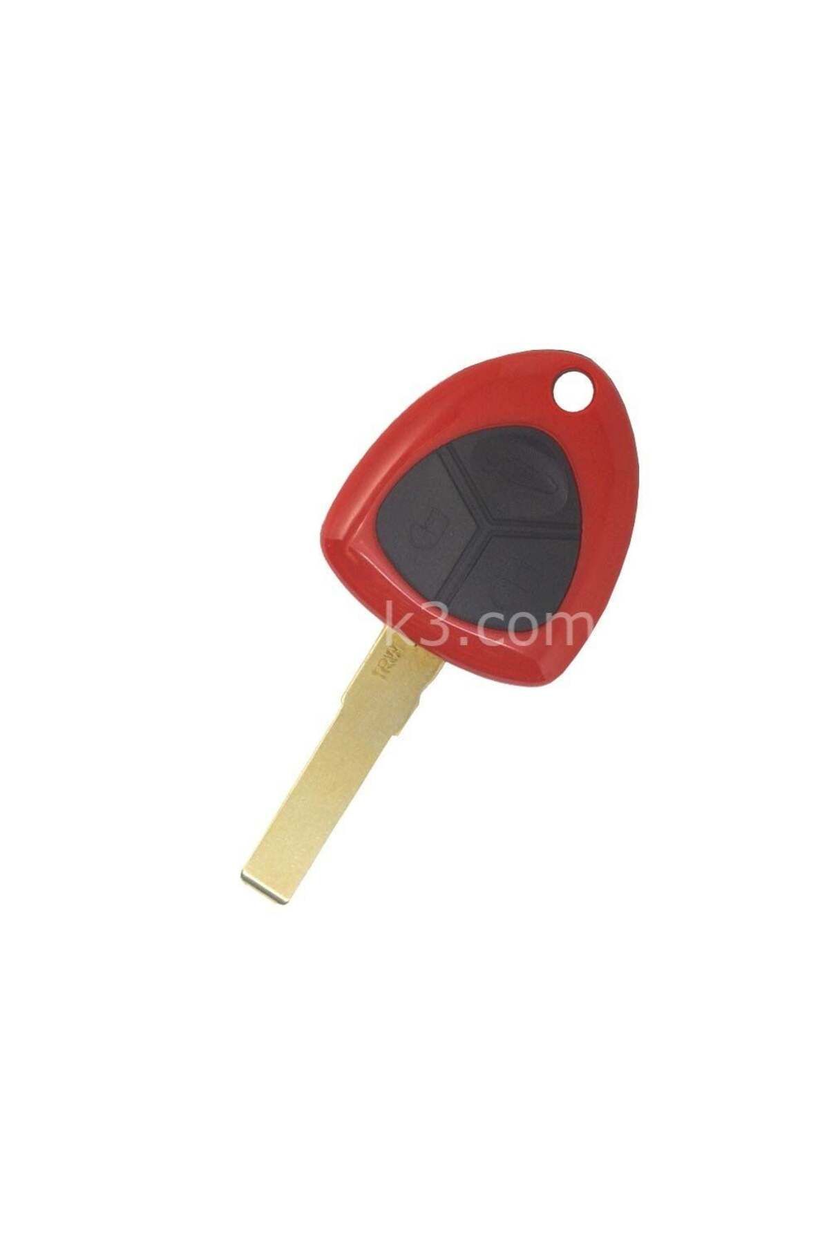 Anahtar Vadisi-Ferrari Compatible 3-Button Red Remote Control Container Without Socket 1