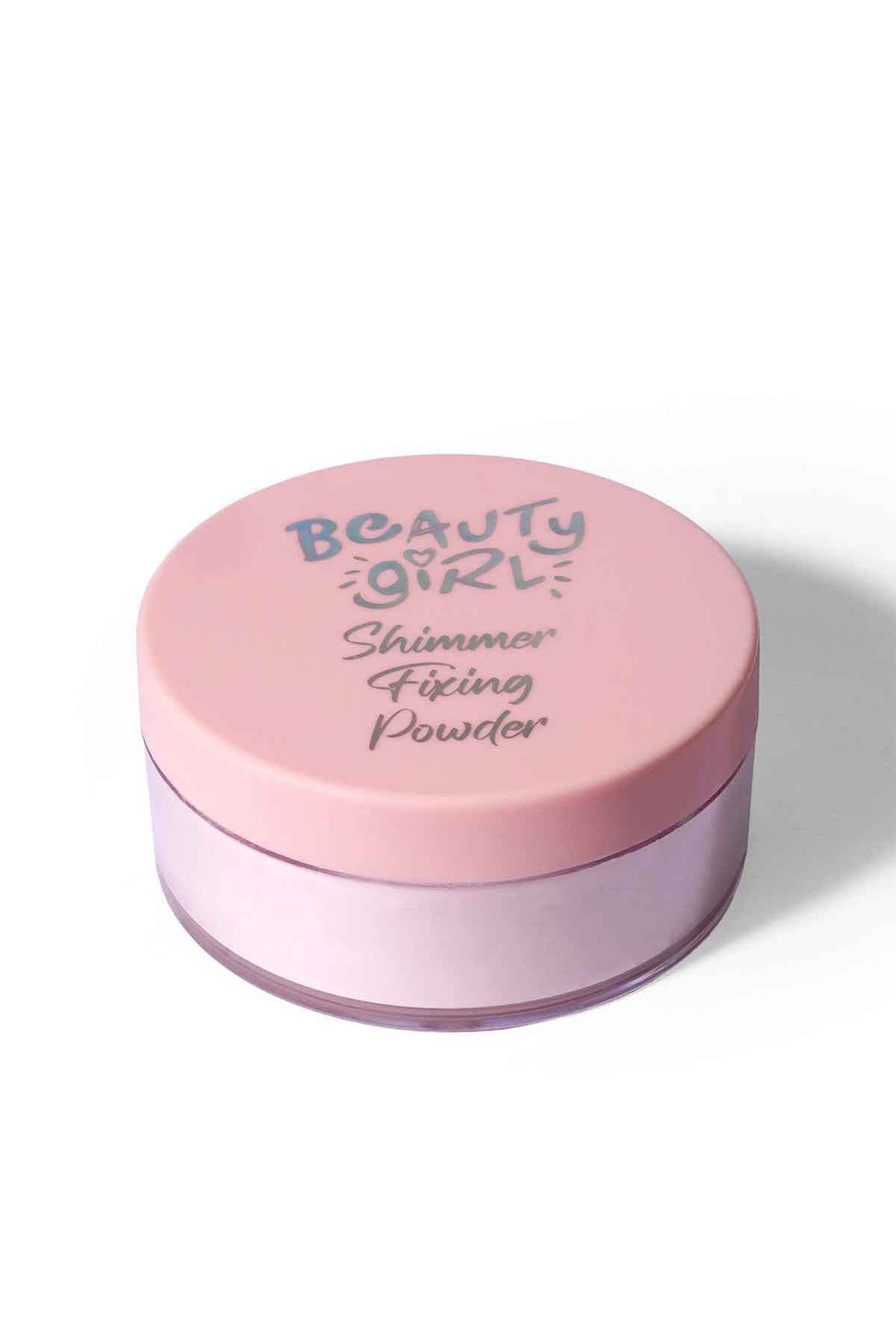 beauty girl Shimmer Fix Powder Glowy Pink