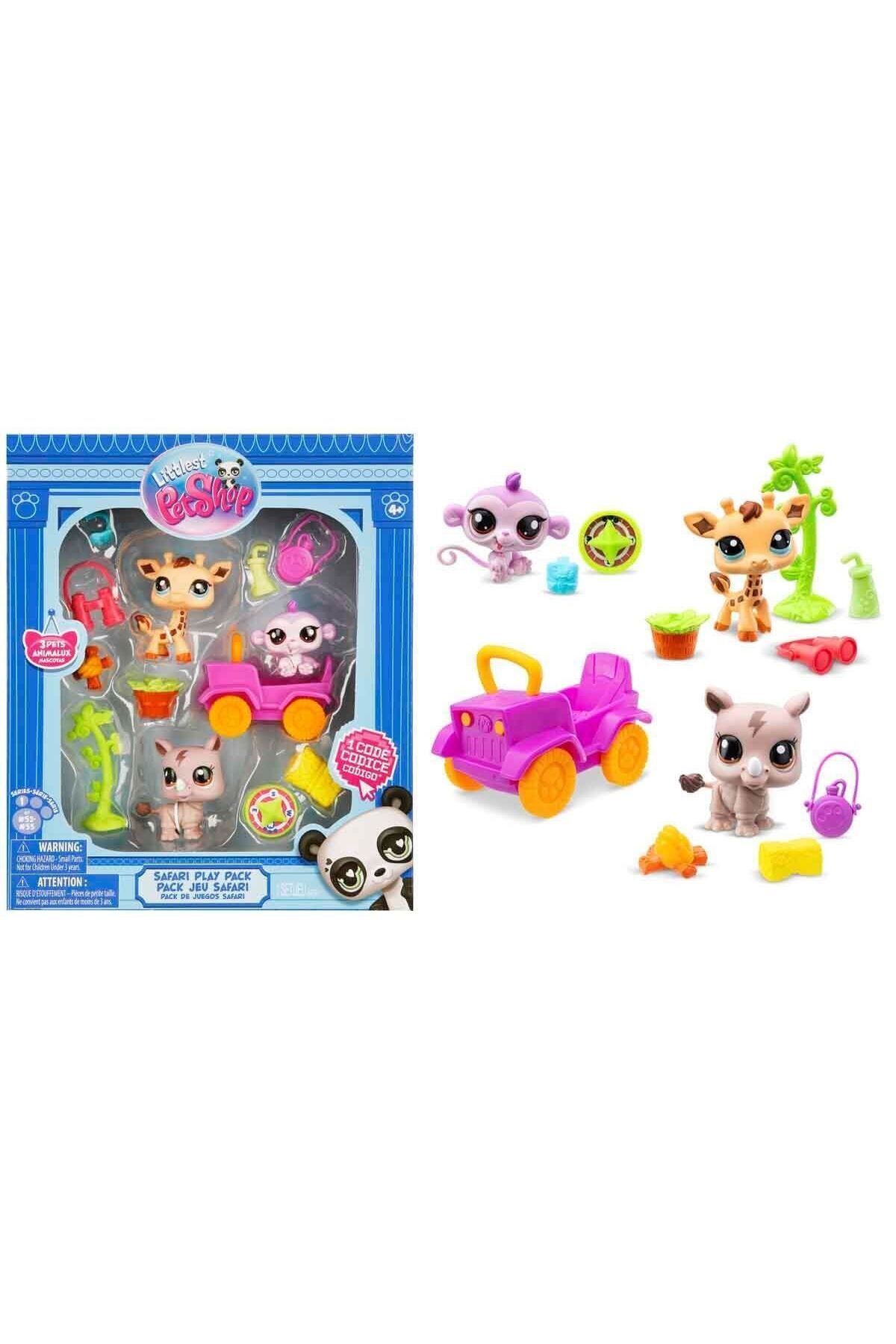 Easy Tedarik 5240 Littlest Pet Shop - Minişler Safari Oyun Seti S1 -Sunman