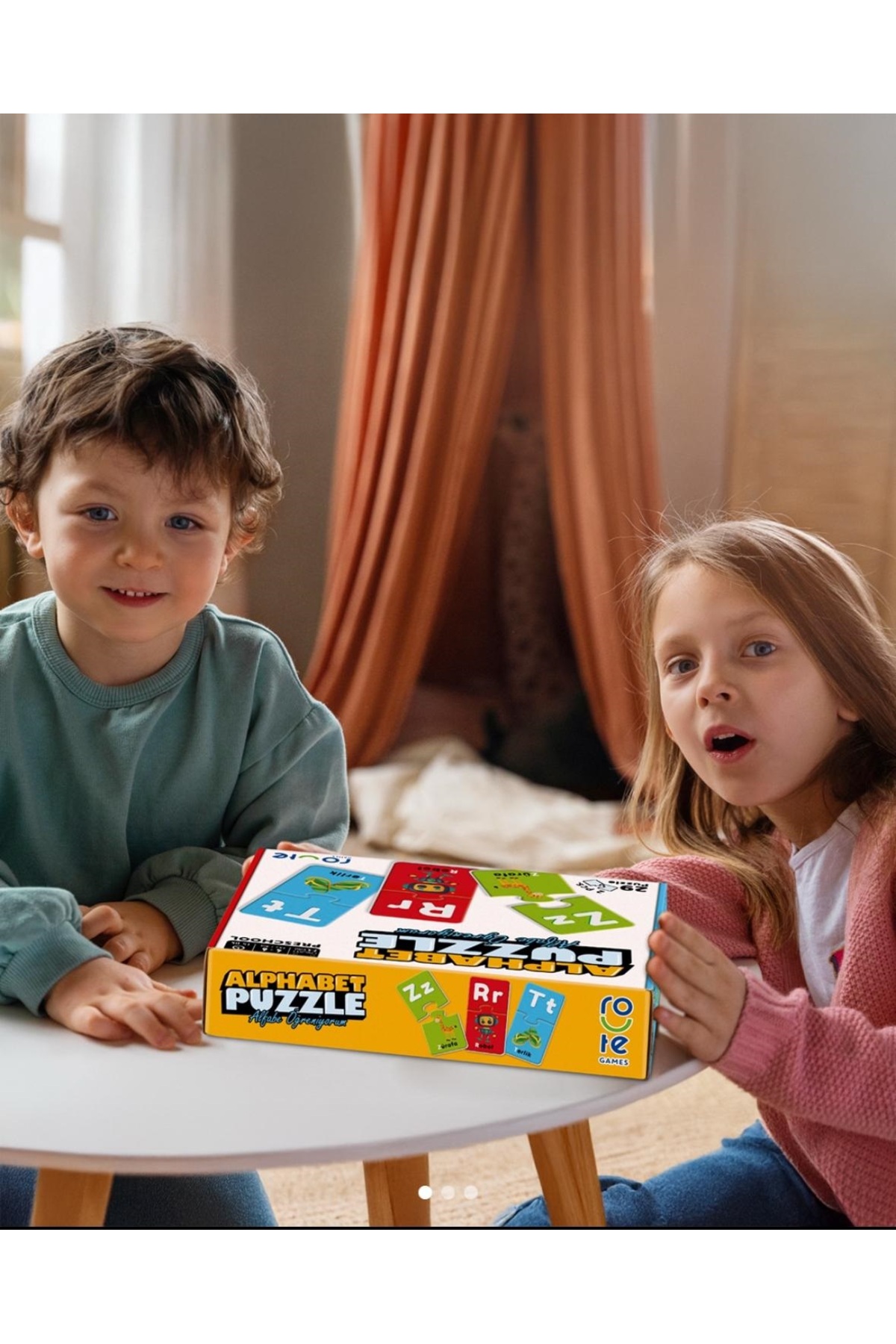 Genel Markalar Alphabet Puzzle Eğitici Çocuk Puzzle  - ALFABE ÖĞRENİYORUM 3+ YAŞ fotoğrafı 3 (önizleme)