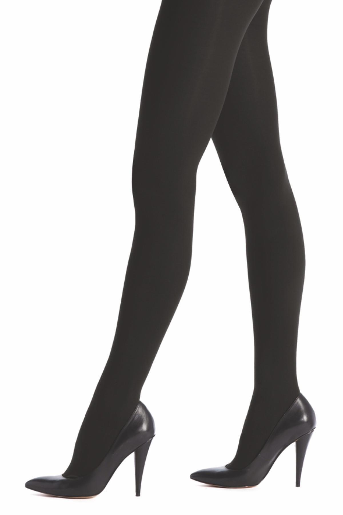 Daymod-Soft Viscose Pantyhose Black 3