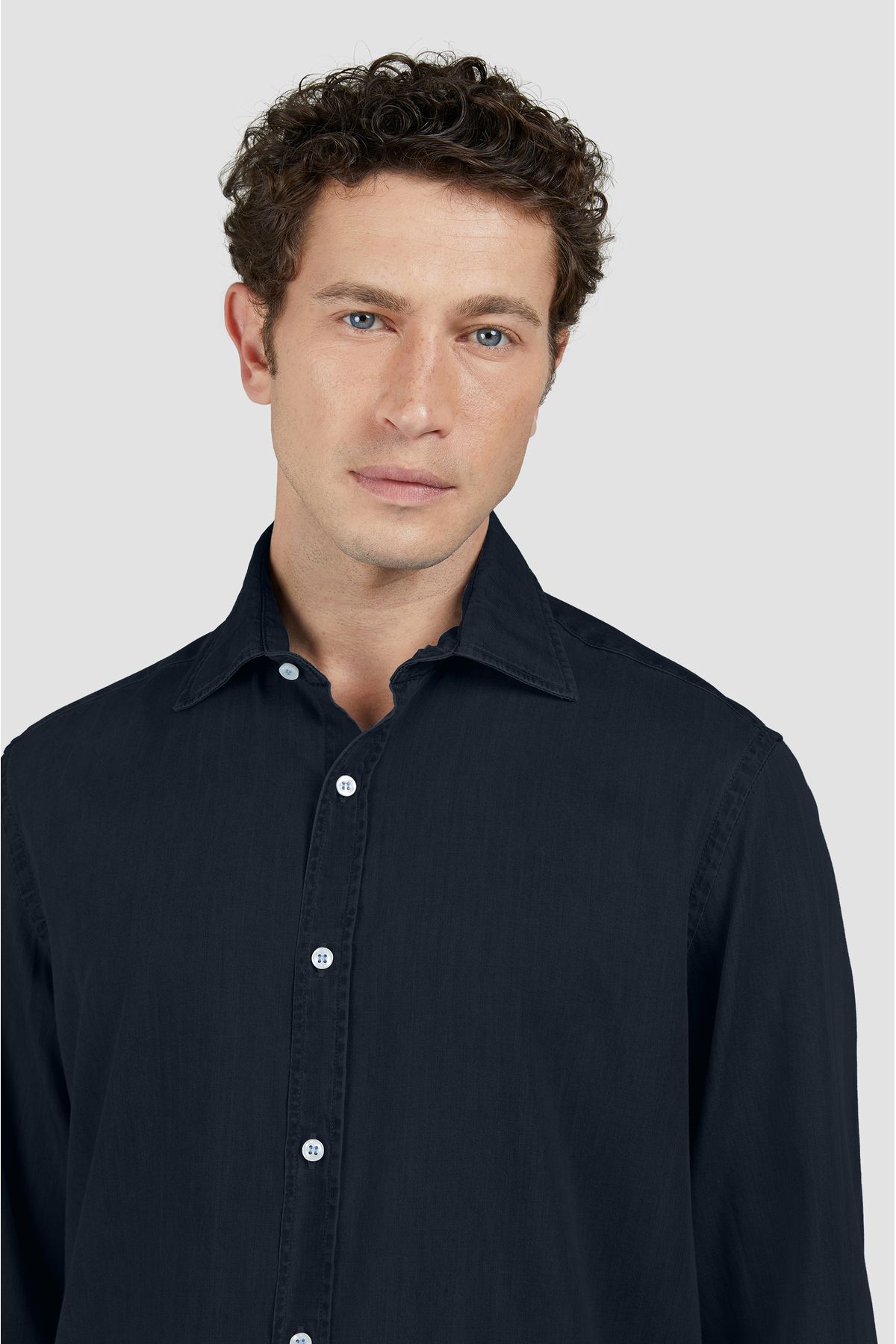 PAUL&SHARK-Men's Regular Fit 100% Cotton Green Navy Blue Shirt 25413160 Cf-J03 4