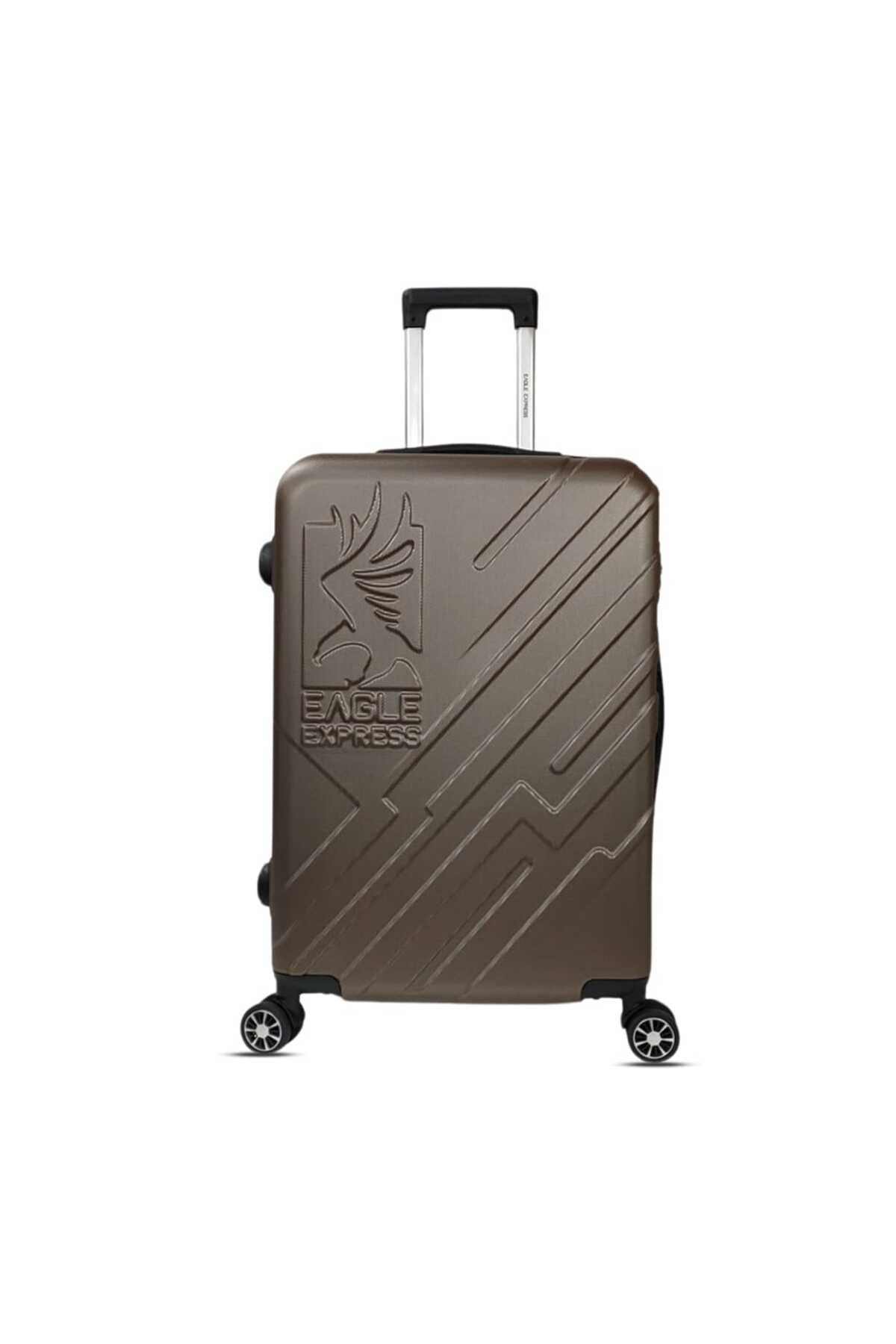 EAGLE EXPRESS-ROBUST ABS HARD TROLLEY 28 inch BROWN 1