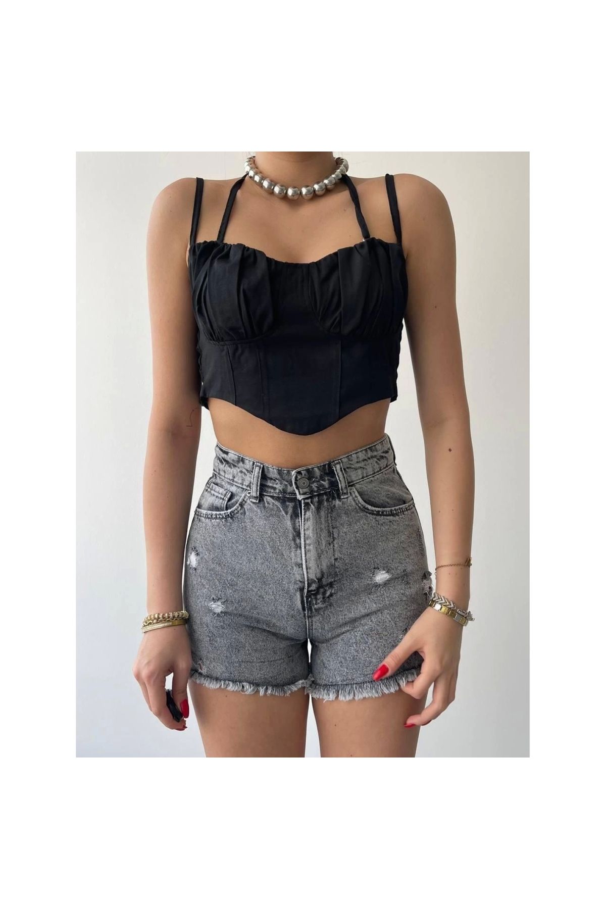 Narnuga MARSiLYAN- Elix Askılı Büstiyer Crop