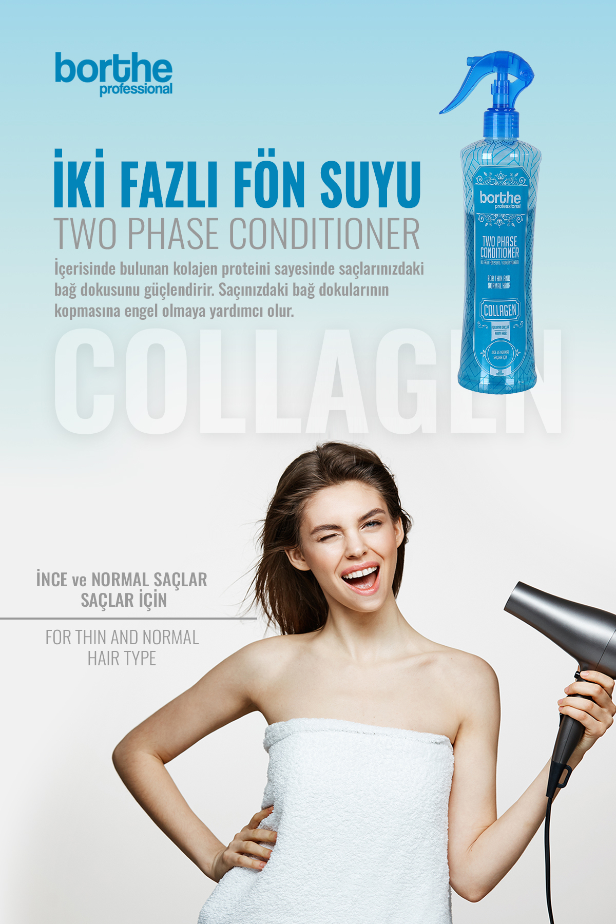 Profesyonel Keratin Fön / Saç Bakım Suyu 400 ml — 8681769002515 — تصویر 2 از 3