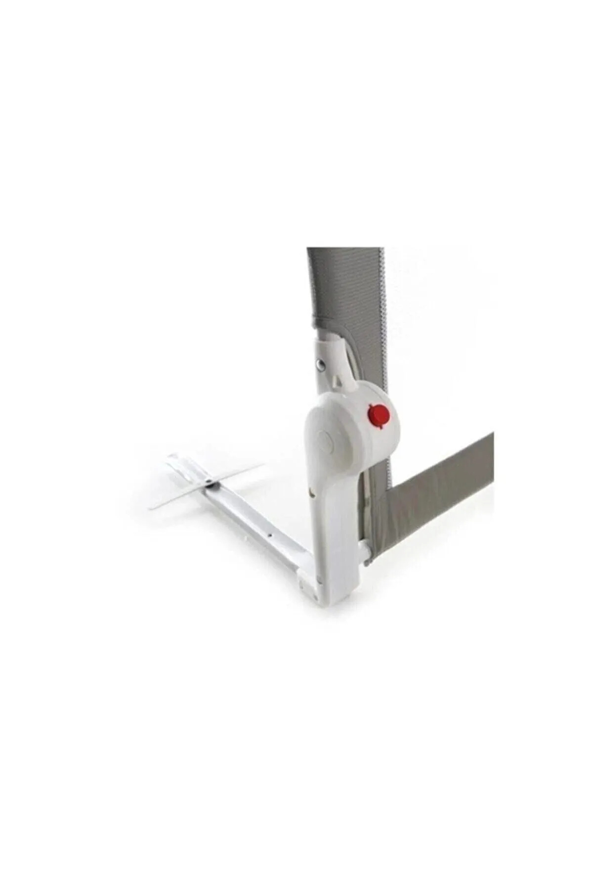 GUİMO 150 Cm Bebek Çocuk Güvenlik Yatak Bariyeri Katlanabilir Yatak Korkuluğu Gri fotoğrafı 4 (önizleme)