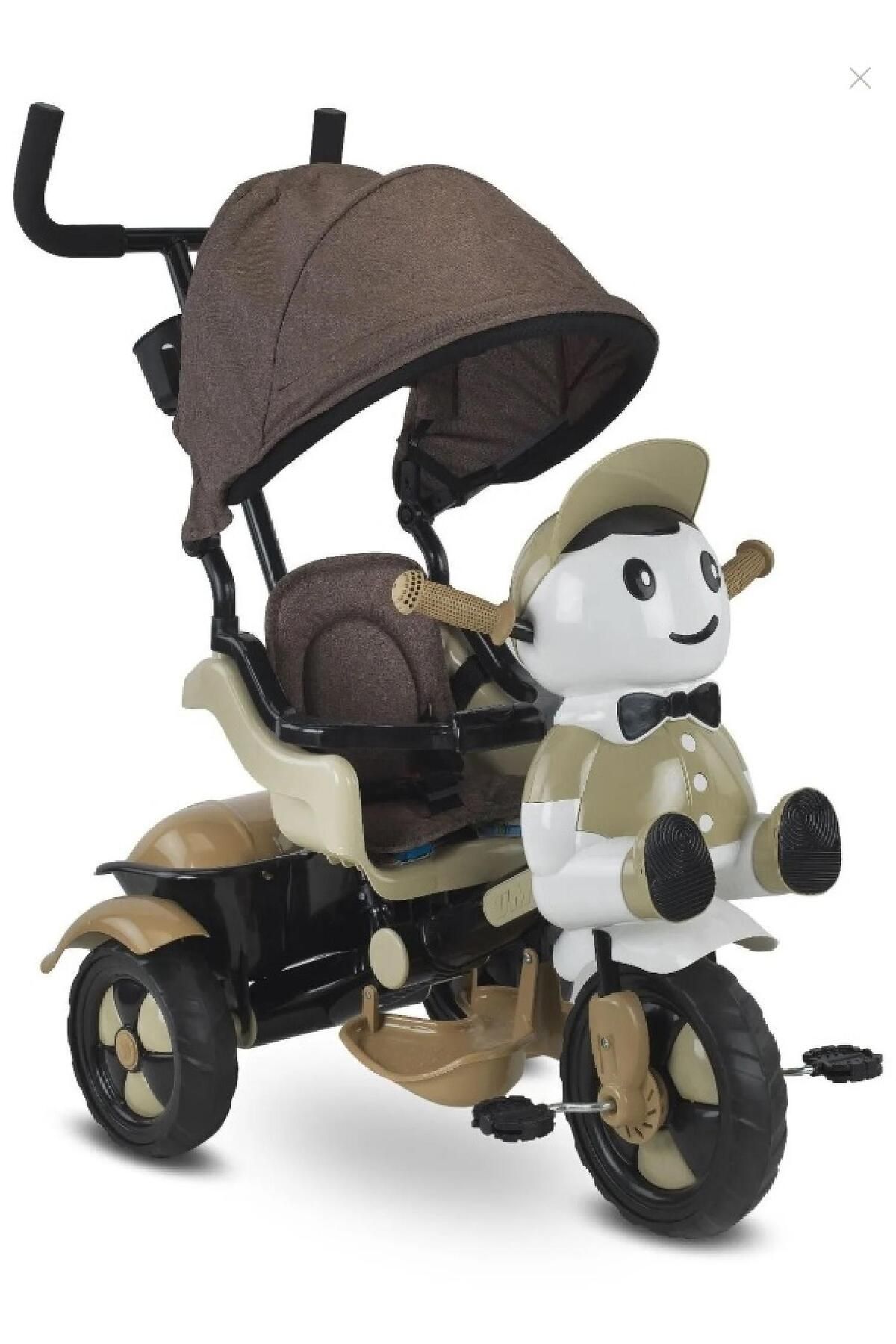 toysclub BABY HOPE 125/A YUPI 3 TEKER LUKS BISIKLET KAHVE