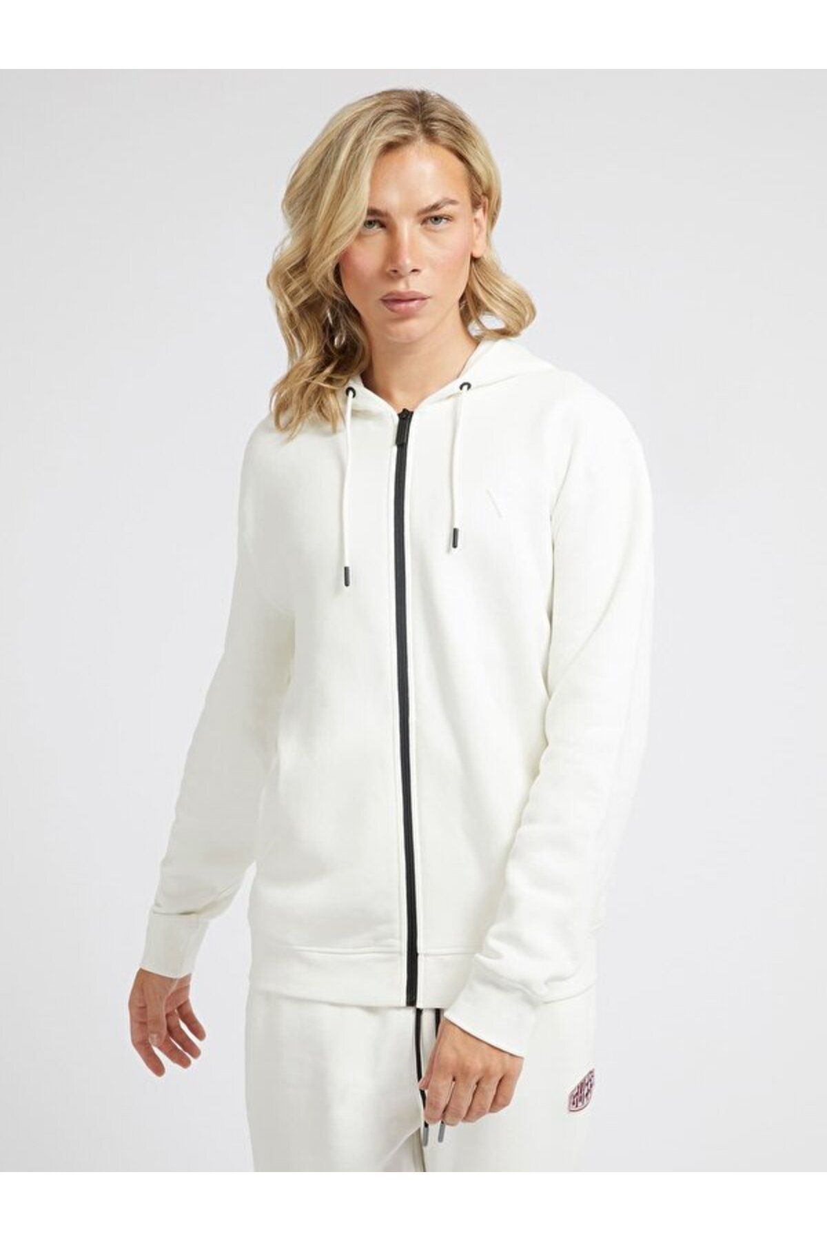 Aldwin Zip Hooded Sw Guess