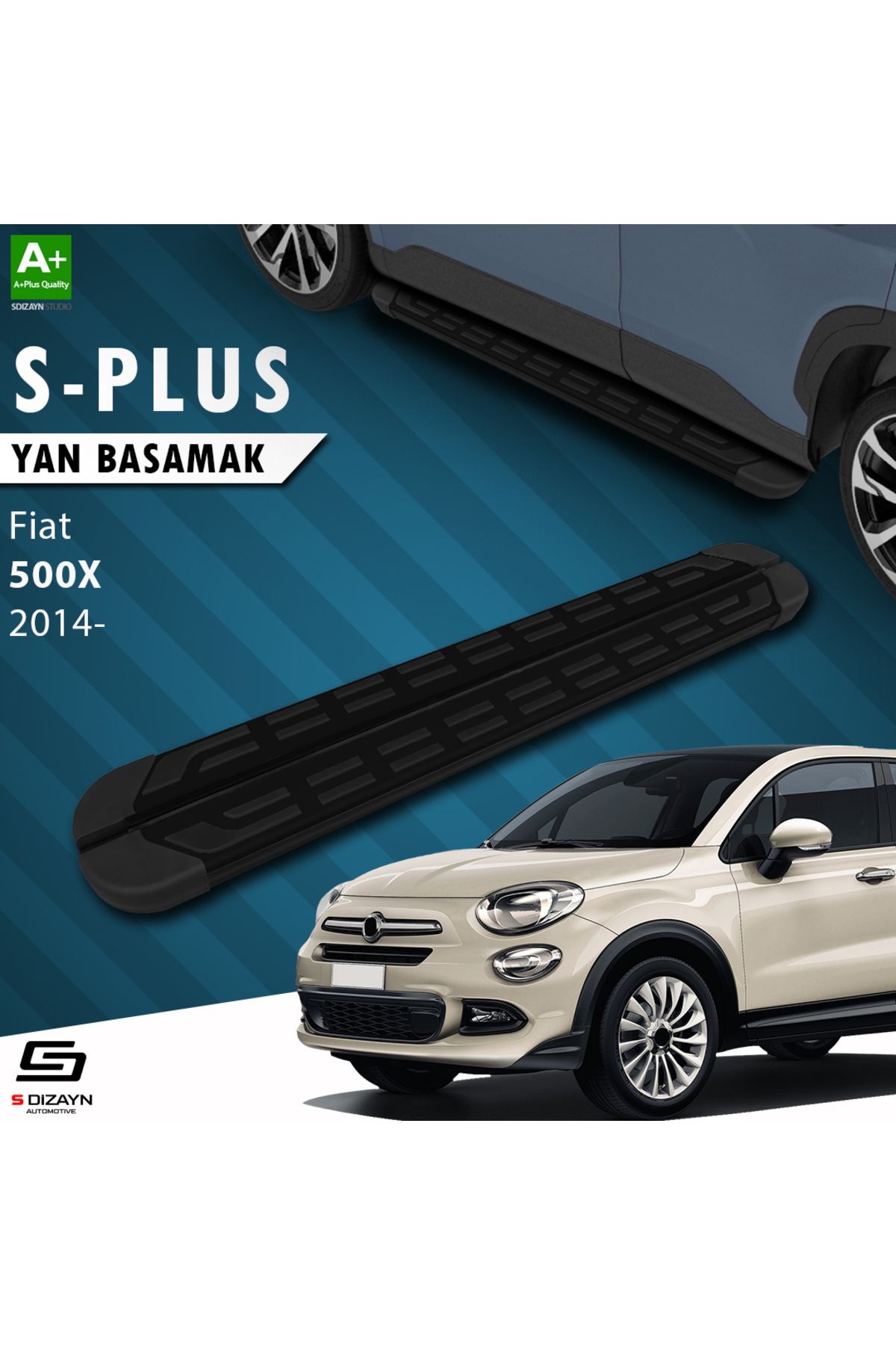 Life Tuning S-Dizayn Opel Crossland X S-Plus Gri Yan Basamak 173 Cm 2017 Üzeri A+ Kalite