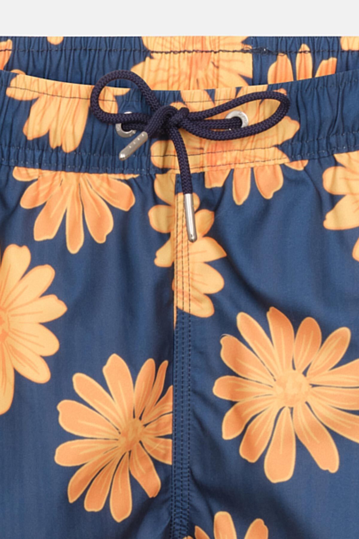 Dagi-Mehrfarbiges Gänseblümchen-Des. Mittlere Shorts 3