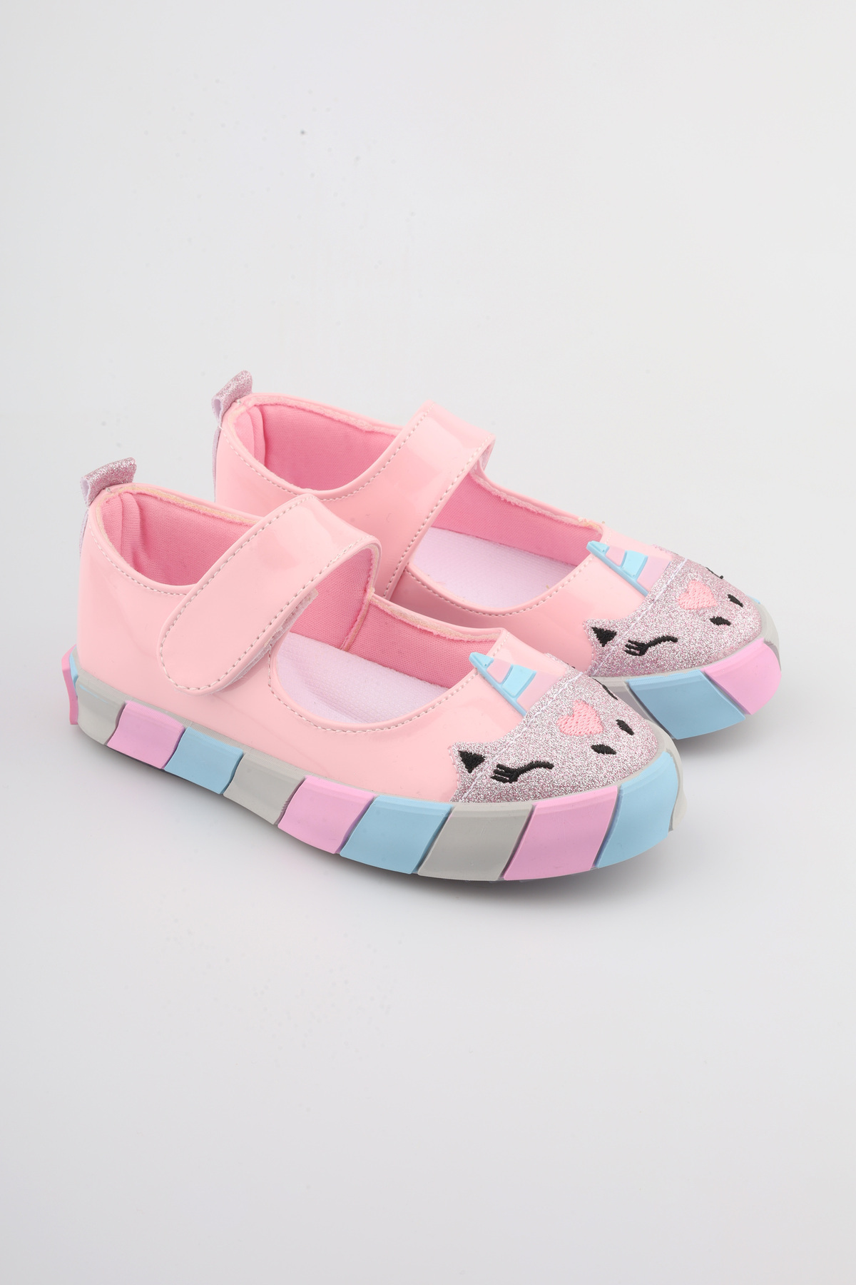 Mini Angel Rugan Pembe Babet Unicornlu Babet Kız Çocuk Babet Ortopedik Spor Babet Yeni Sezon Babet fotoğrafı 2 (önizleme)