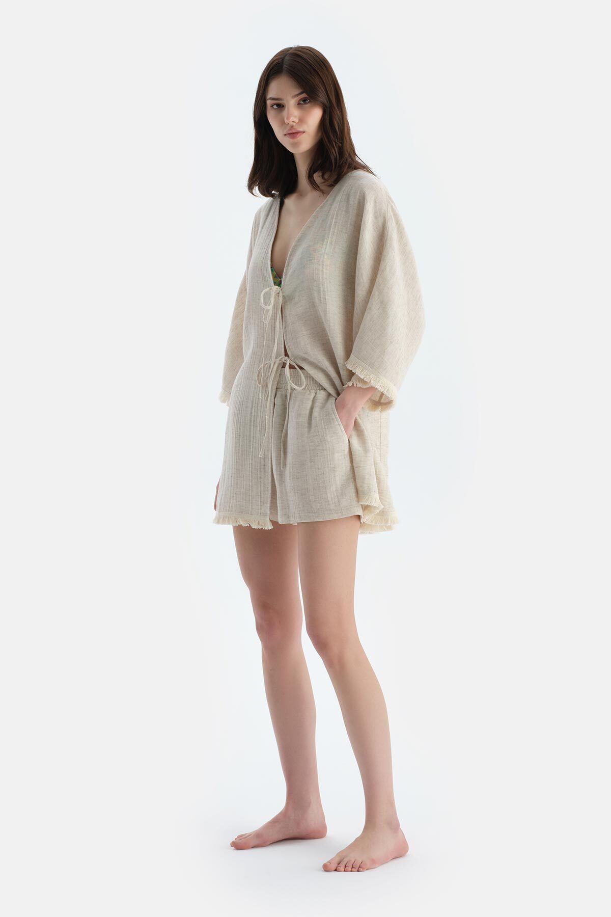 Dagi-Kimono ecru 3