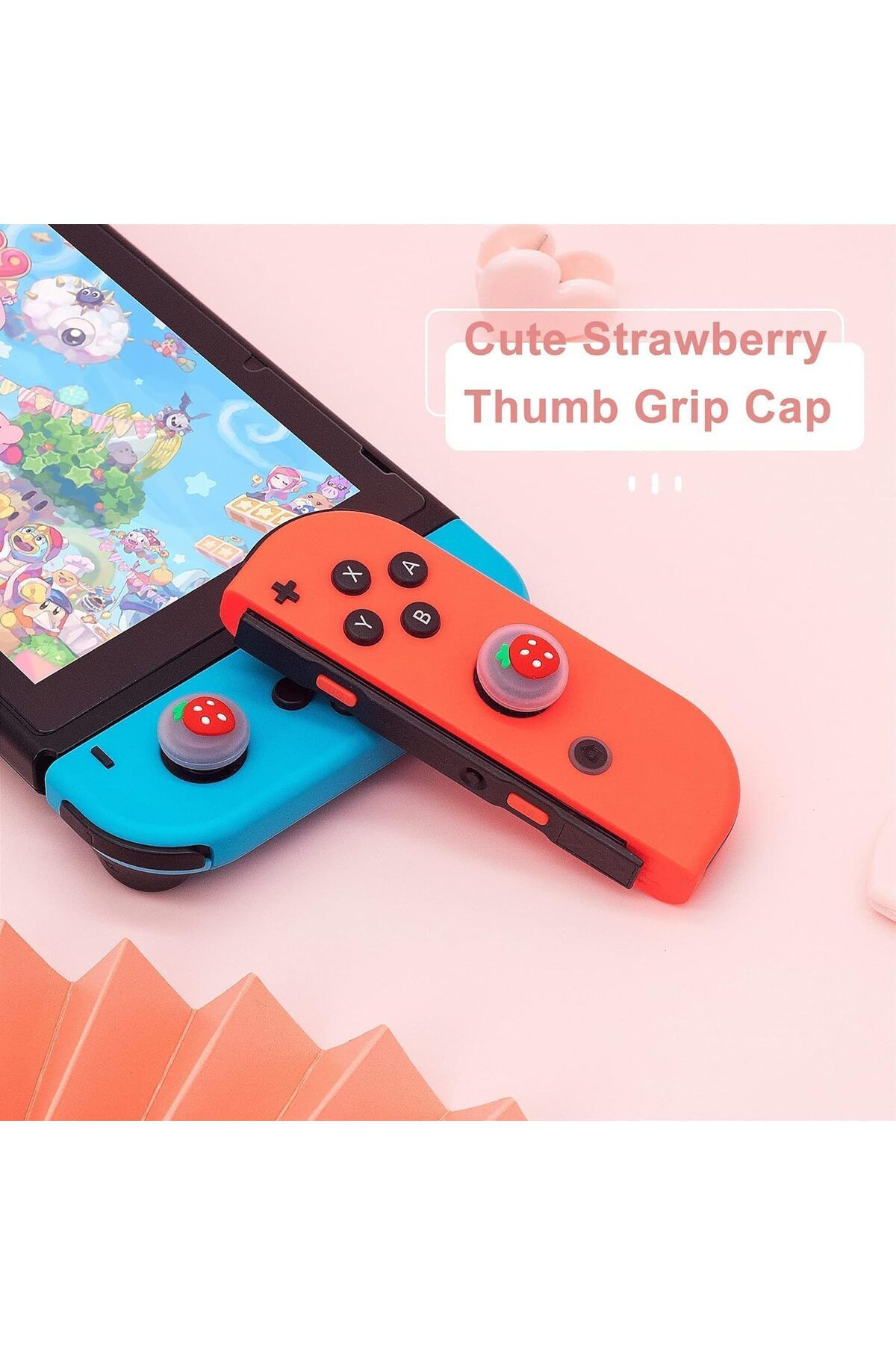 COOYA-Game Card Case, Portable Storage Case, Portable Game Cartridge, Cute Strawberry Pattern Storage Box 7