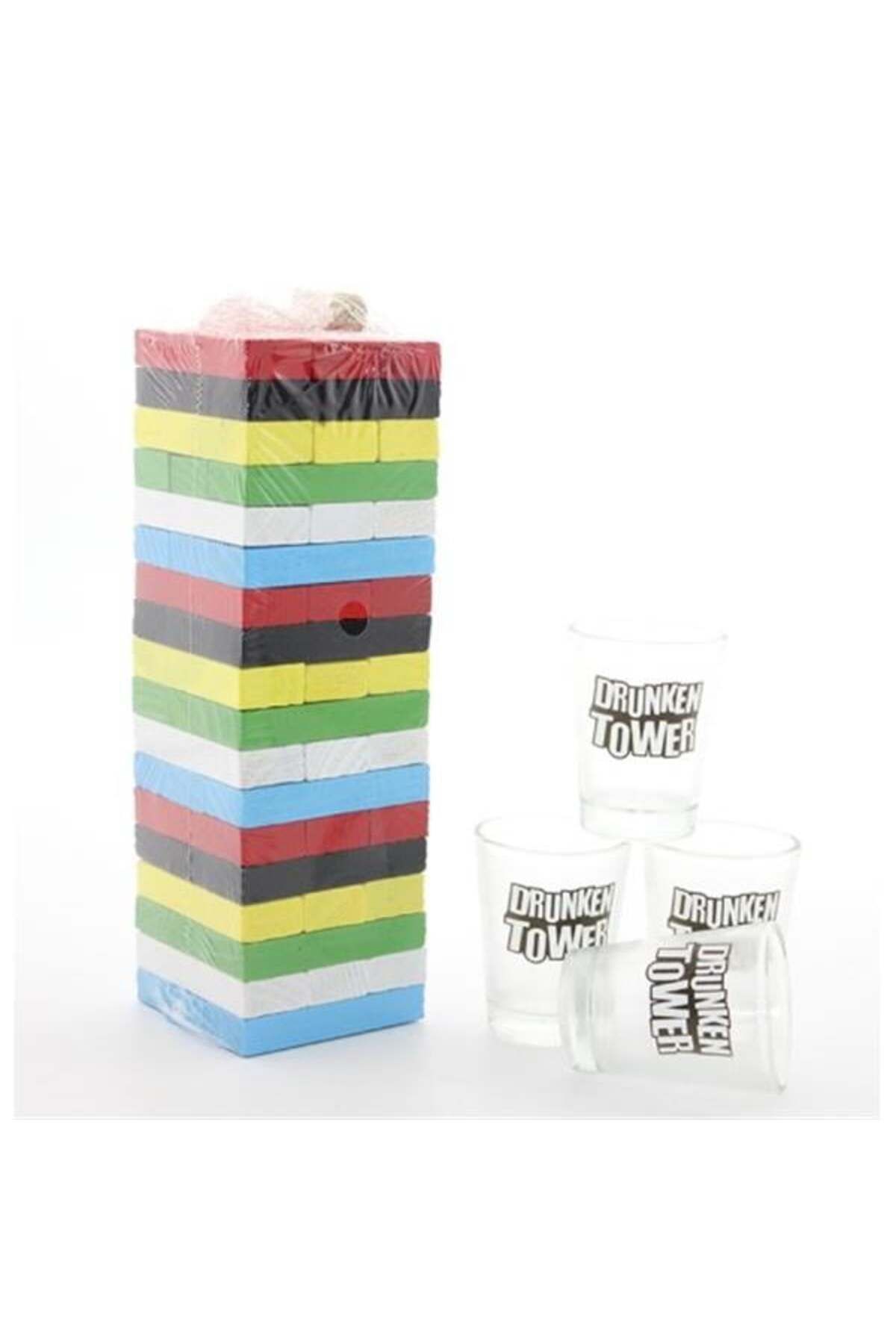 feifei Jenga Shot Bardak Oyunu Model 1