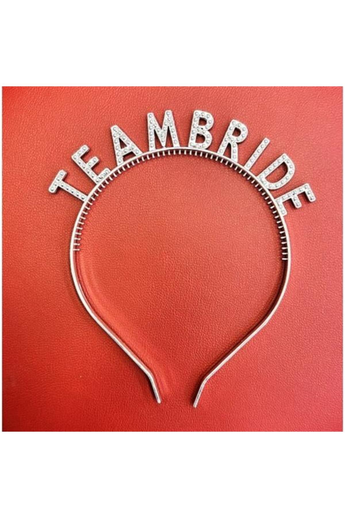 Pİ GLOBAL Gümüş Renk Team Bride Taç – Gelin Ve Nedime Tacı