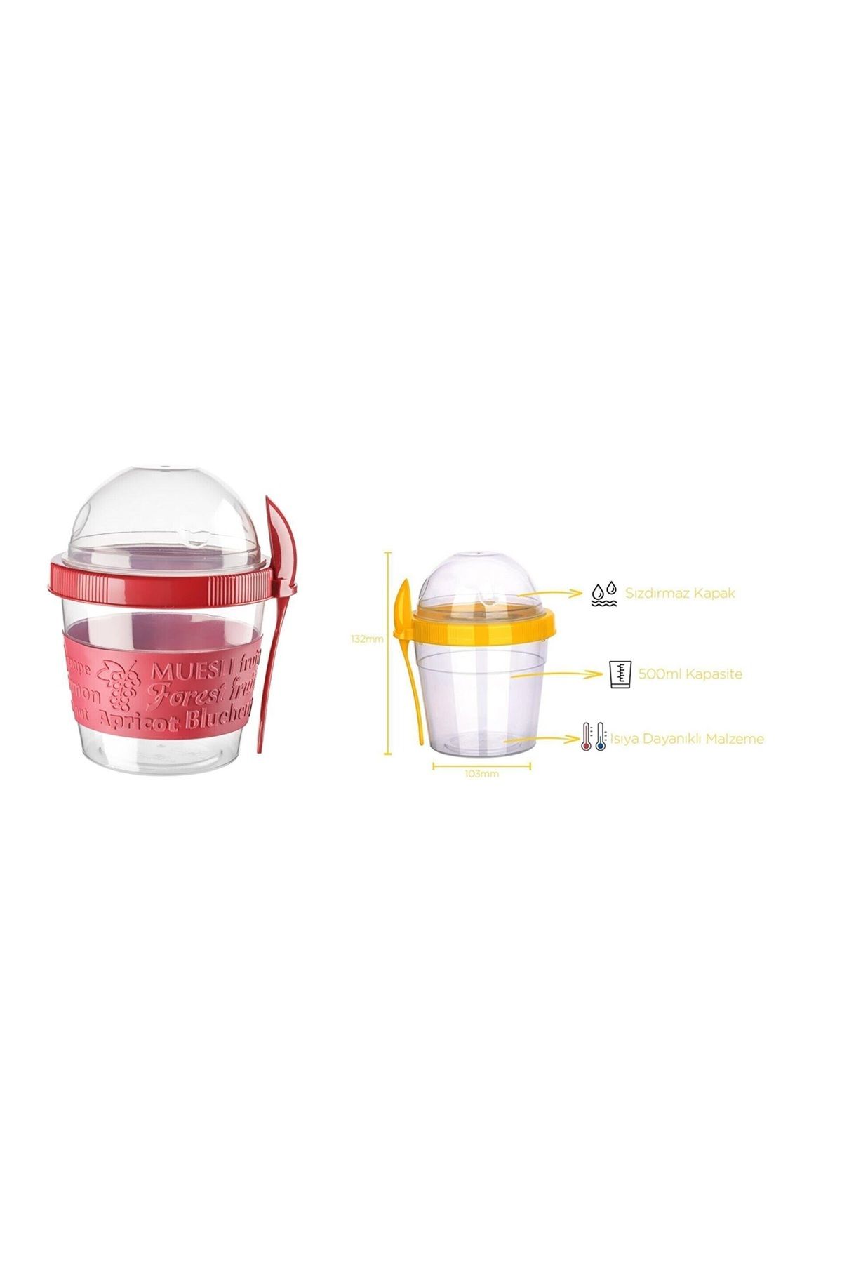 Ovebu Bebek Mama Saklama Kabı 500ML