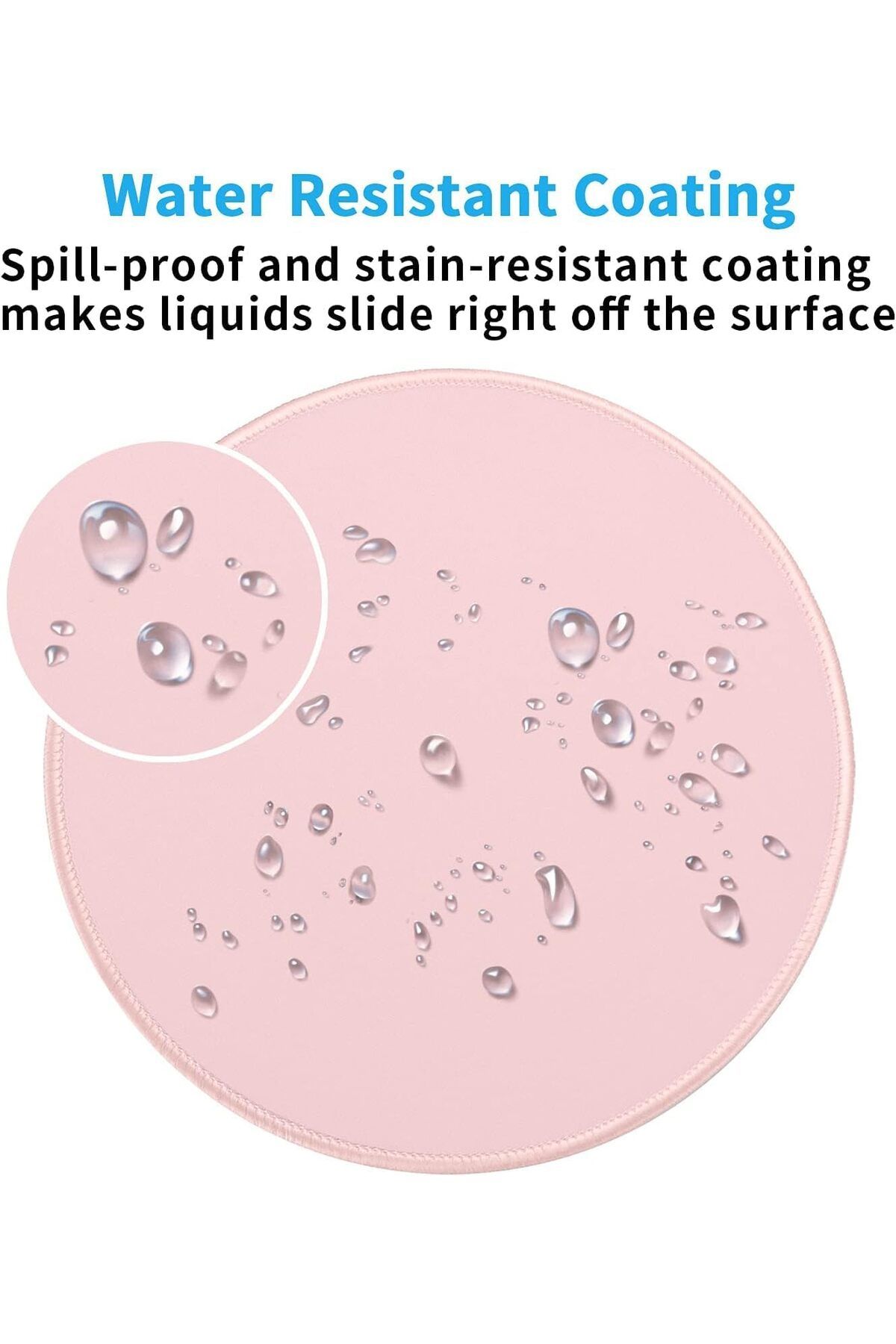 erorex-Mouse Pad Non Slip Rubber Base Mousepad Thin Hard Mousepad Waterproof Fast And Accurate Control 5
