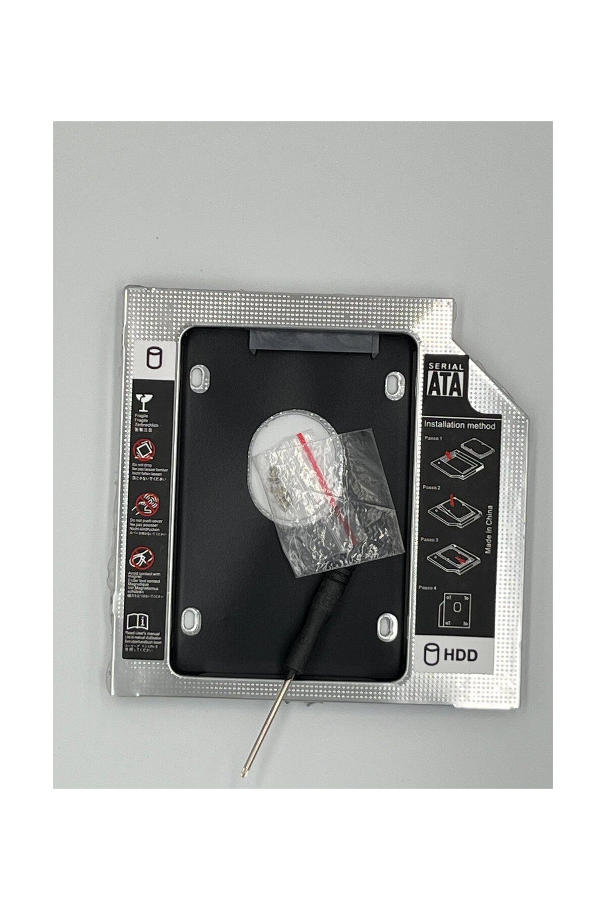 telesar 9,5MM HDD KIZAK CADDY NOTEBOOK İÇİN İKİNCİ HARDDİSK YATAĞI