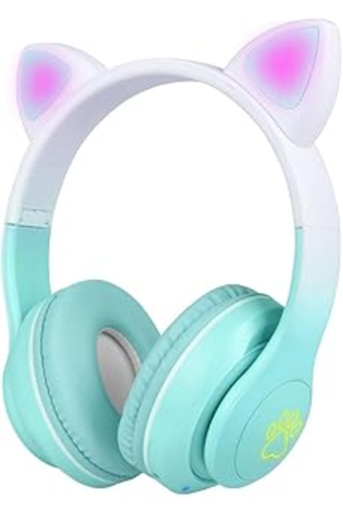 Qedii Stn-28 Pro Kulaklı Tasarımlı Rgb Işıklı Bluetooth Kulaklık Yeşil