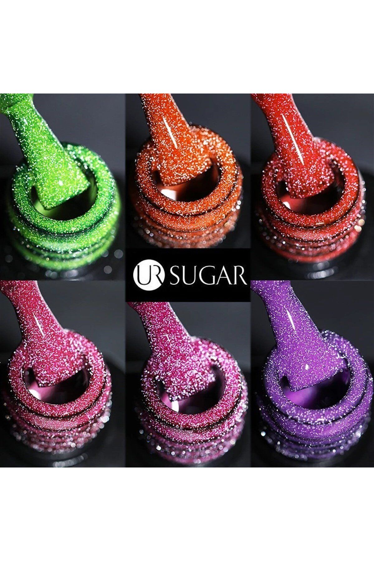 لاک ناخن دائمی انعکاسی-فلورسنت 7.5 میلی لیتر R014 (53927-4) URSUGAR