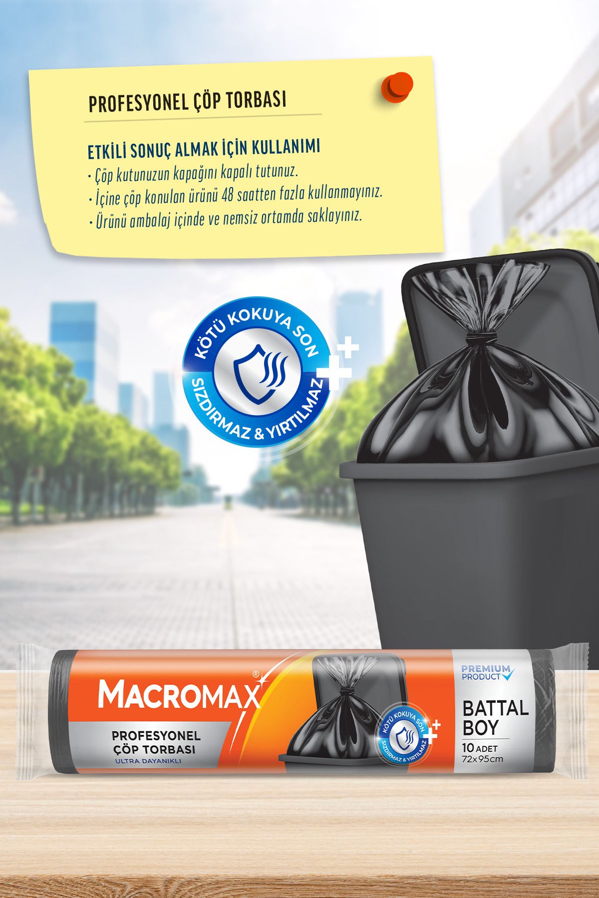 MACROMAX-كيس قمامة احترافي كبير الحجم 2